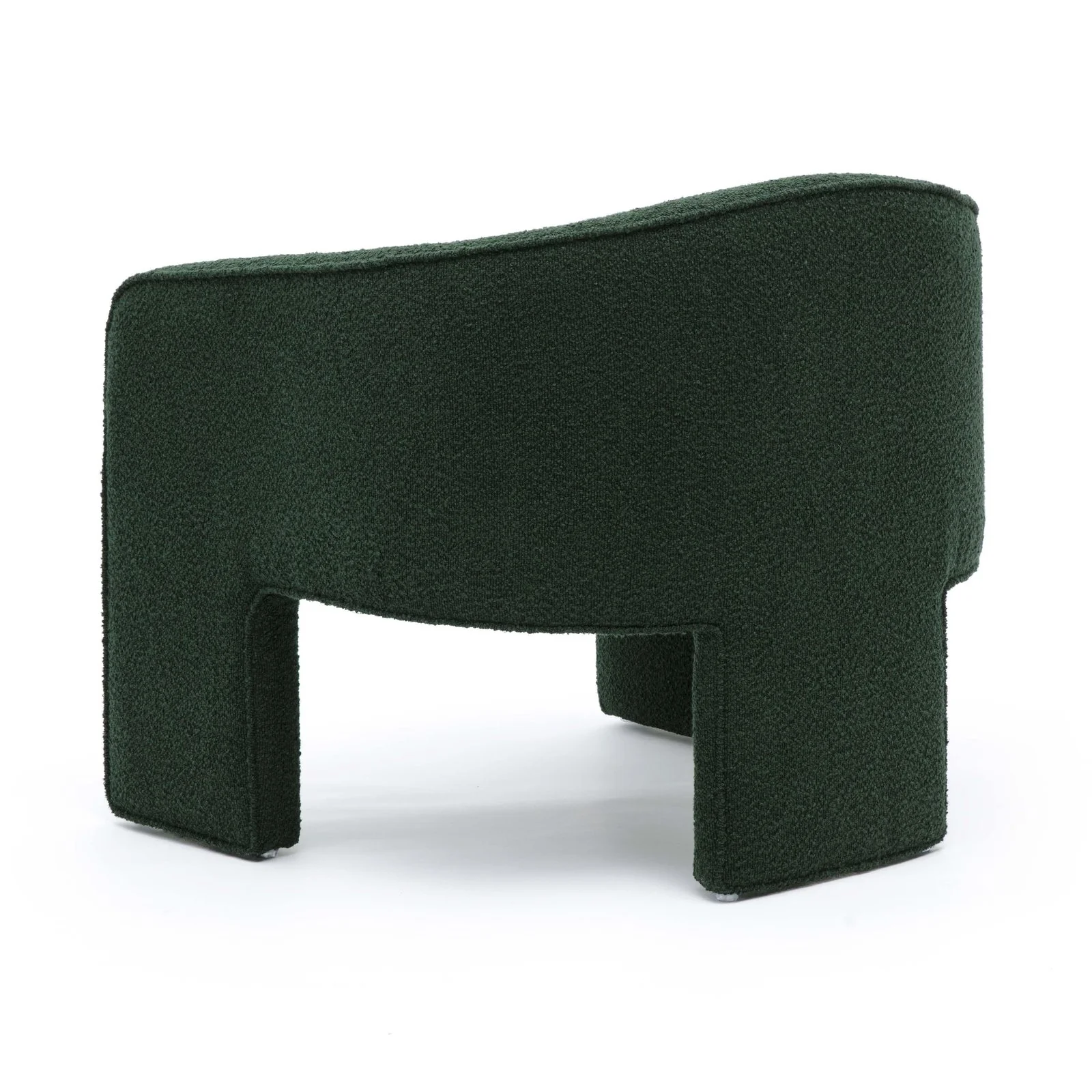 Marla Forest Green Boucle Accent Chair - Image 4