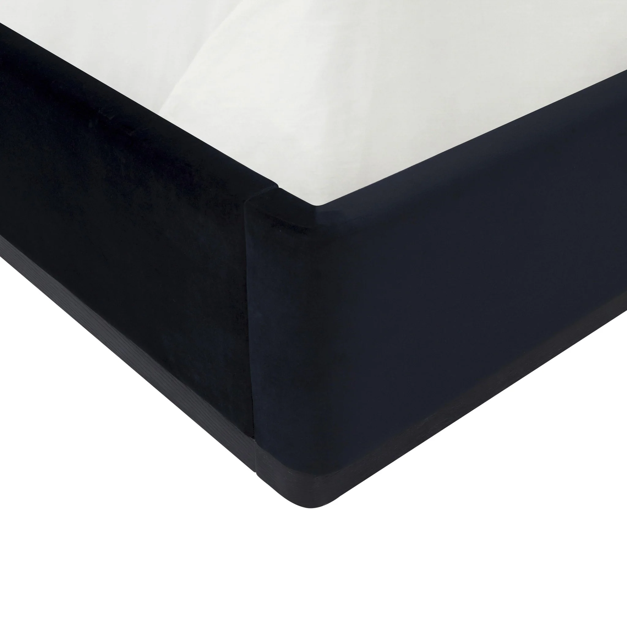 Marlow Black Velvet Queen Bed - Image 10
