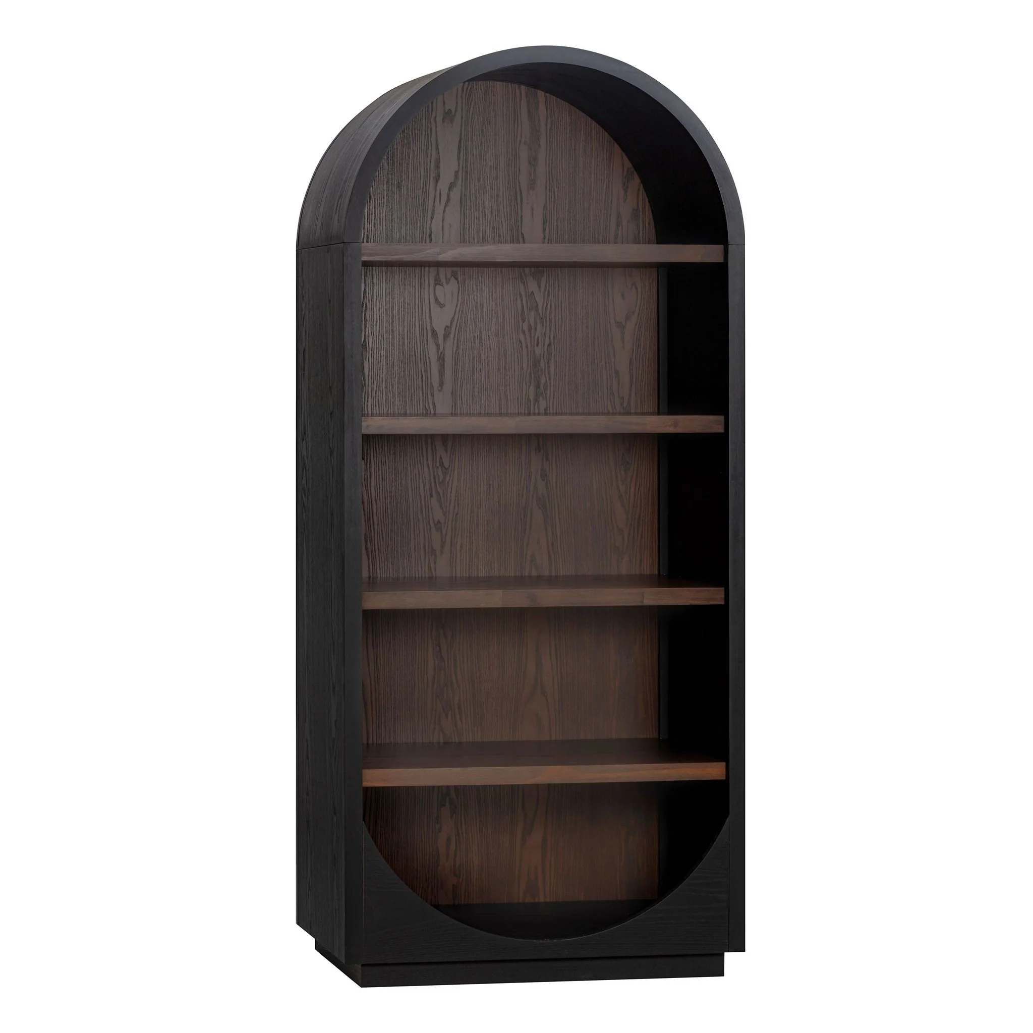 Marlow Black Wood Bookcase - Image 4