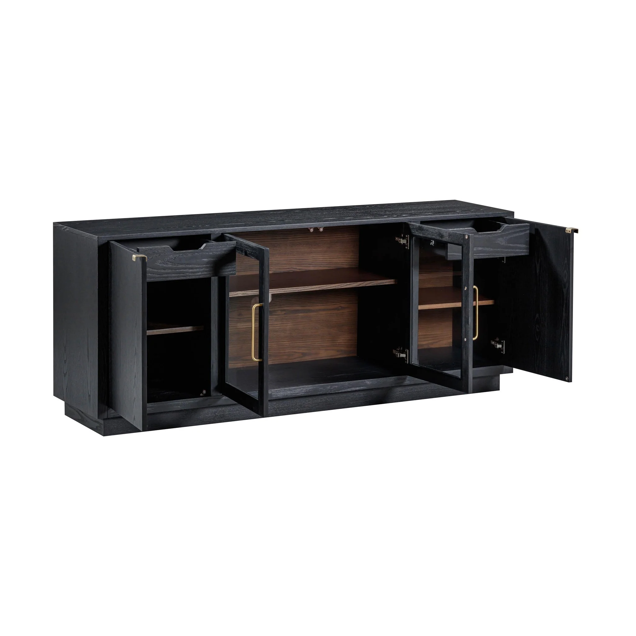 Marlow Black Wood Console - Image 7