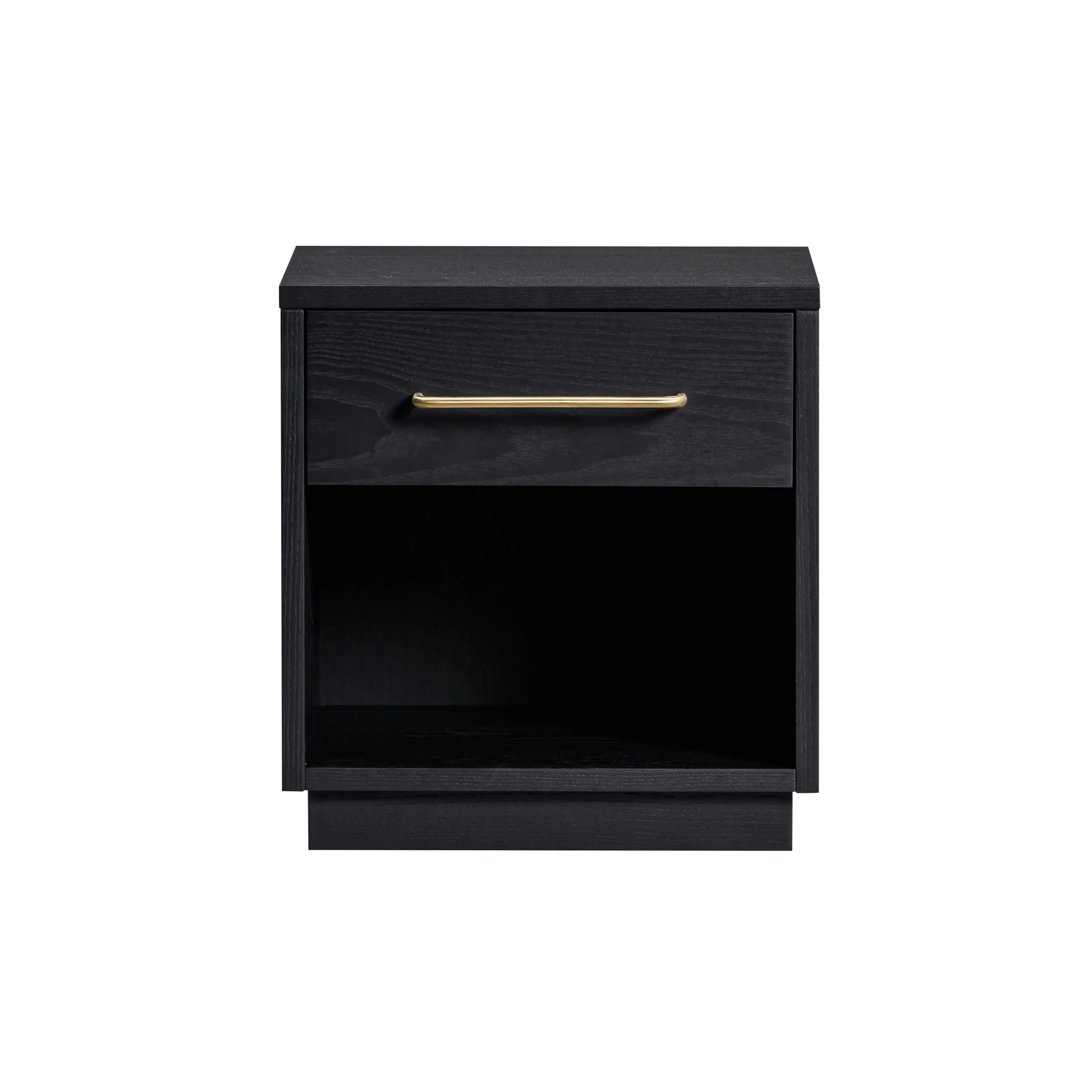 Marlow Black Wood Nightstand
