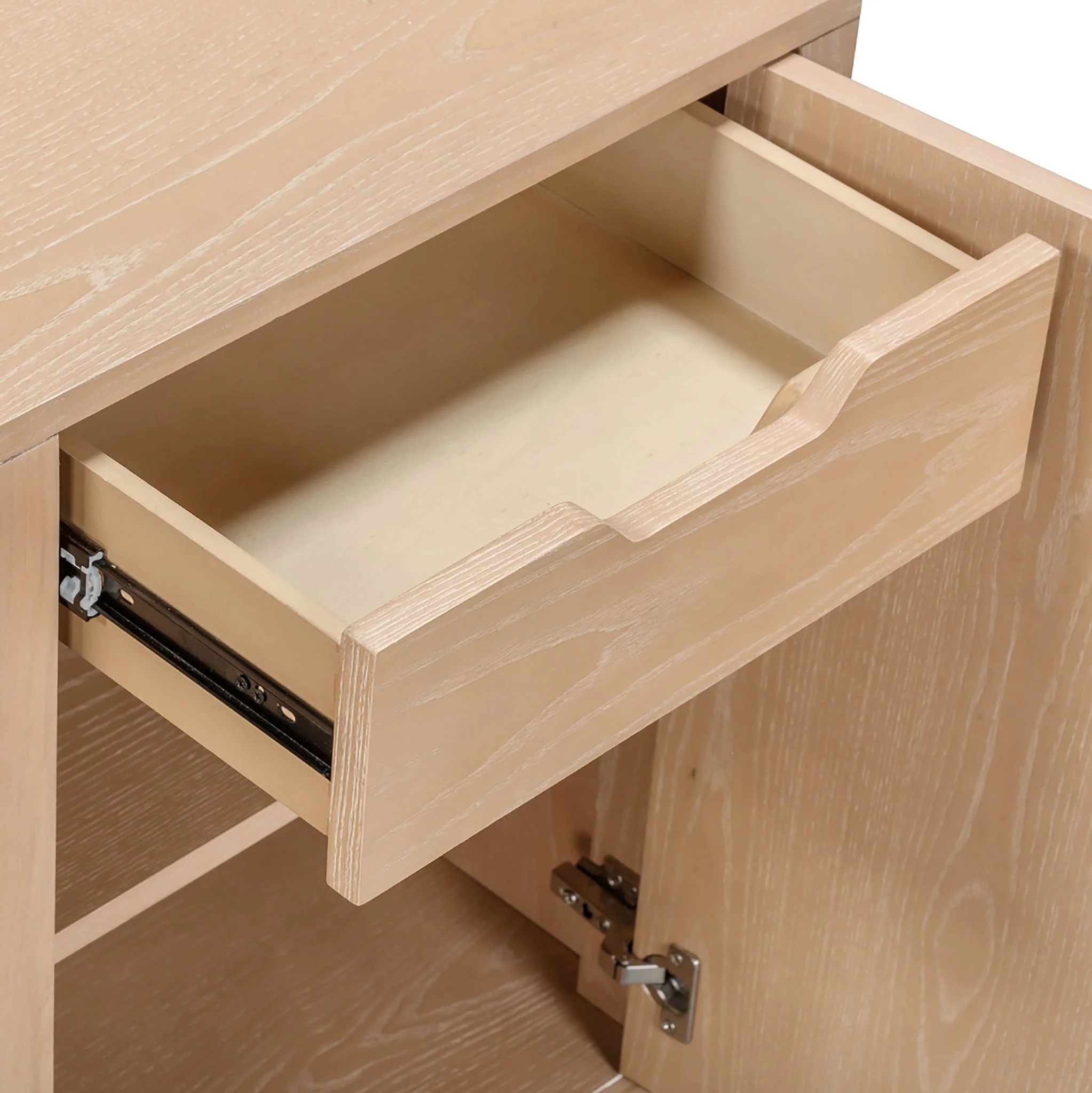 Marlow Natural Wood Entertainment Center - Image 7