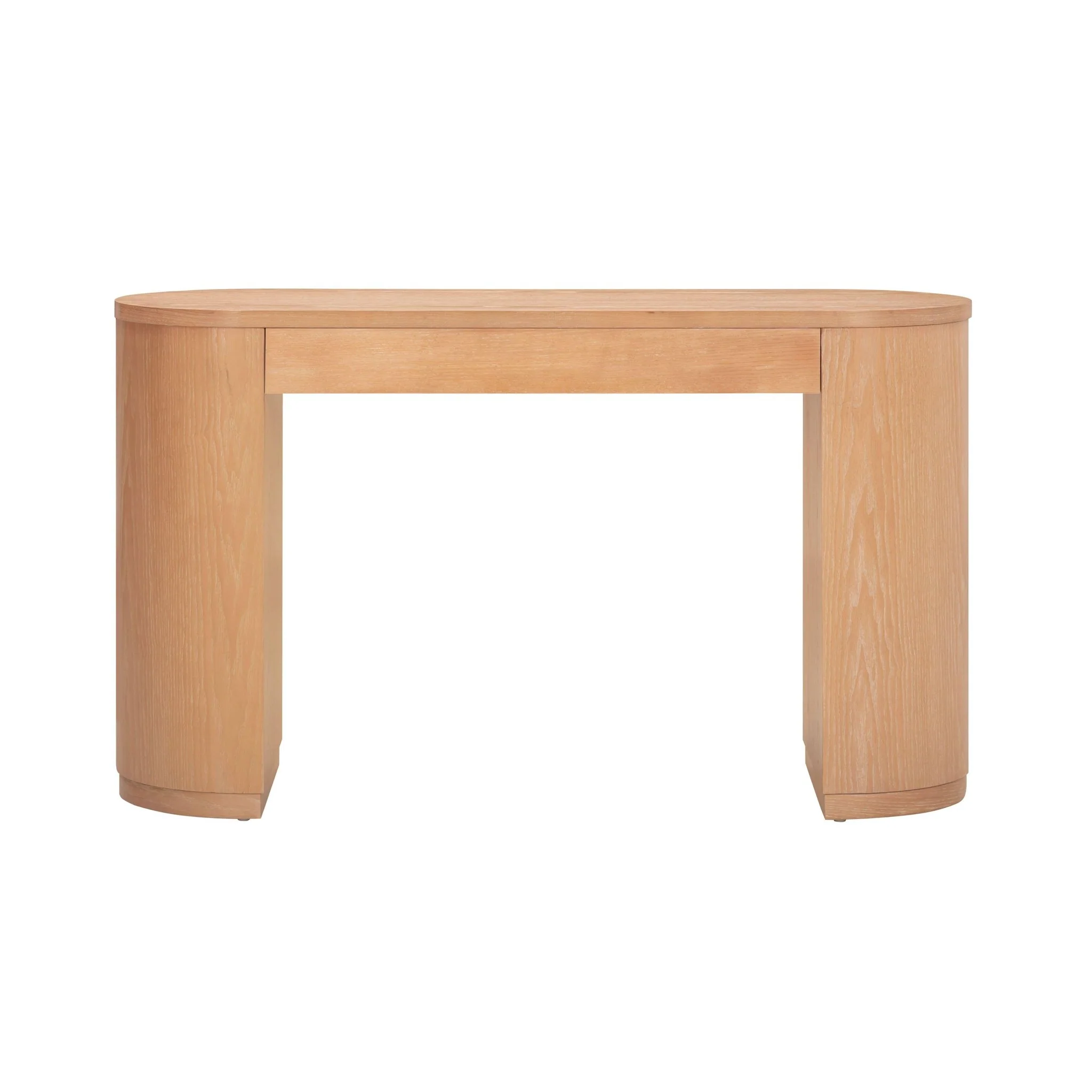 Marlow Natural Wood Writing Desk - Image 4