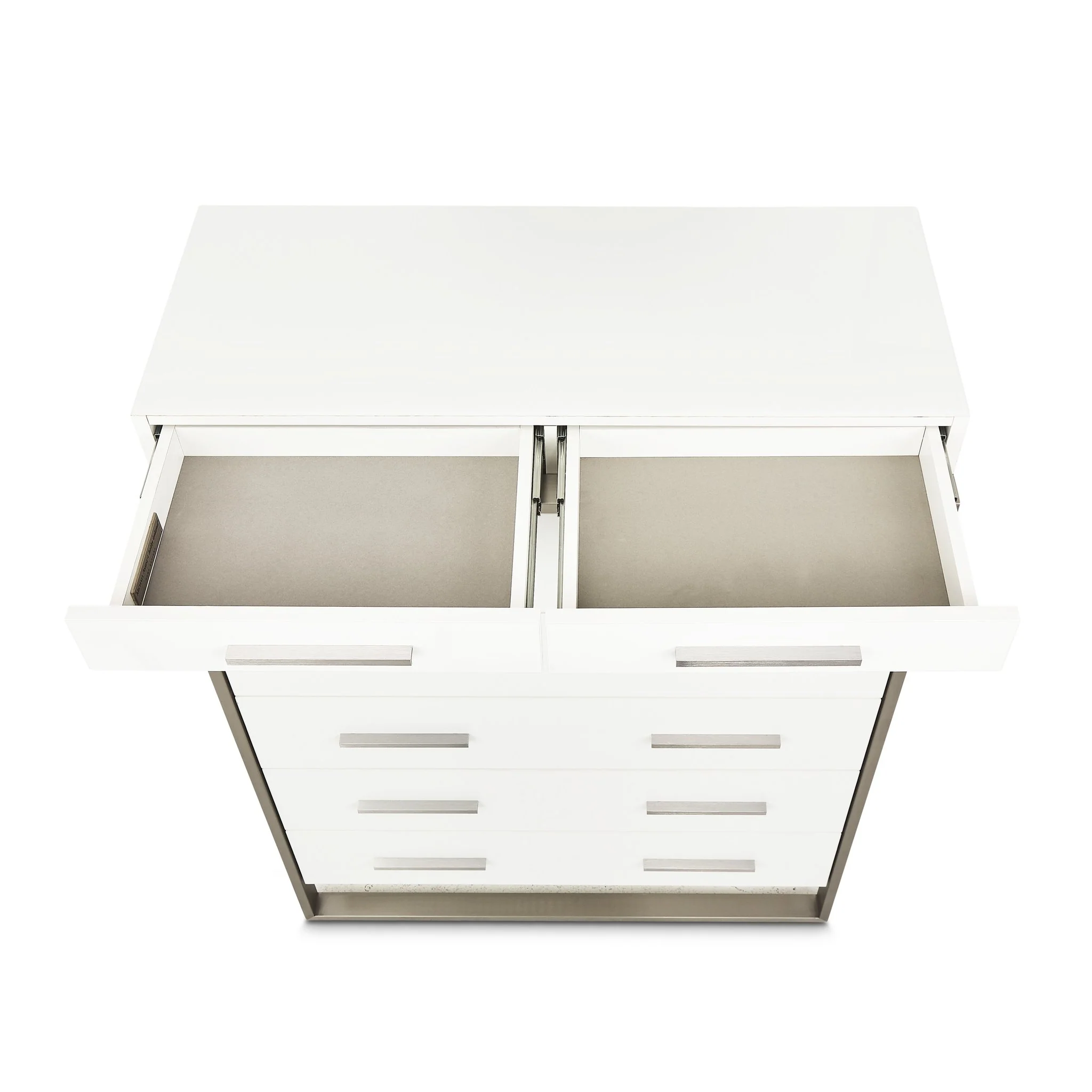 Marquee 7-Drawer Chest - Cloud White - Image 8