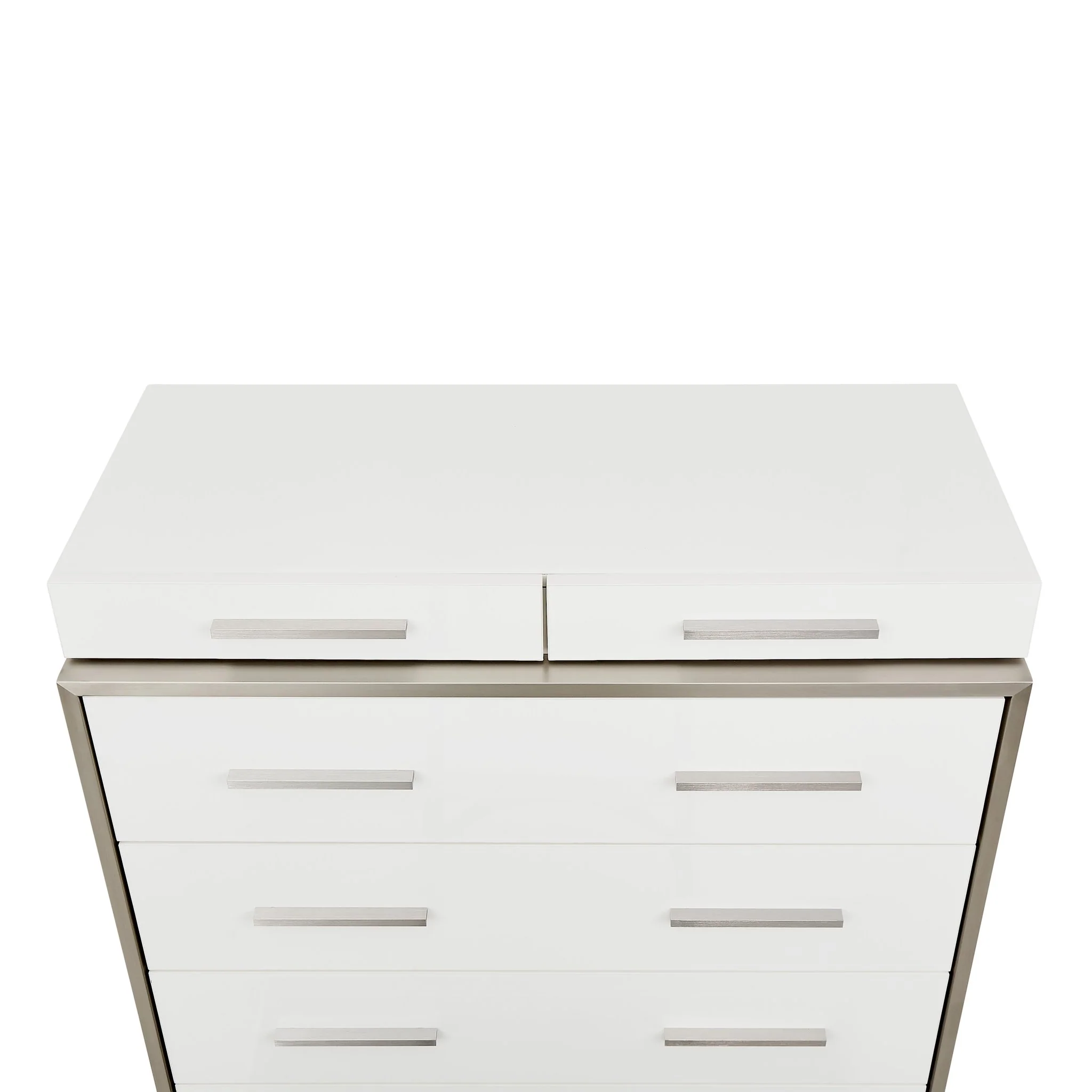 Marquee 7-Drawer Chest - Cloud White - Image 9