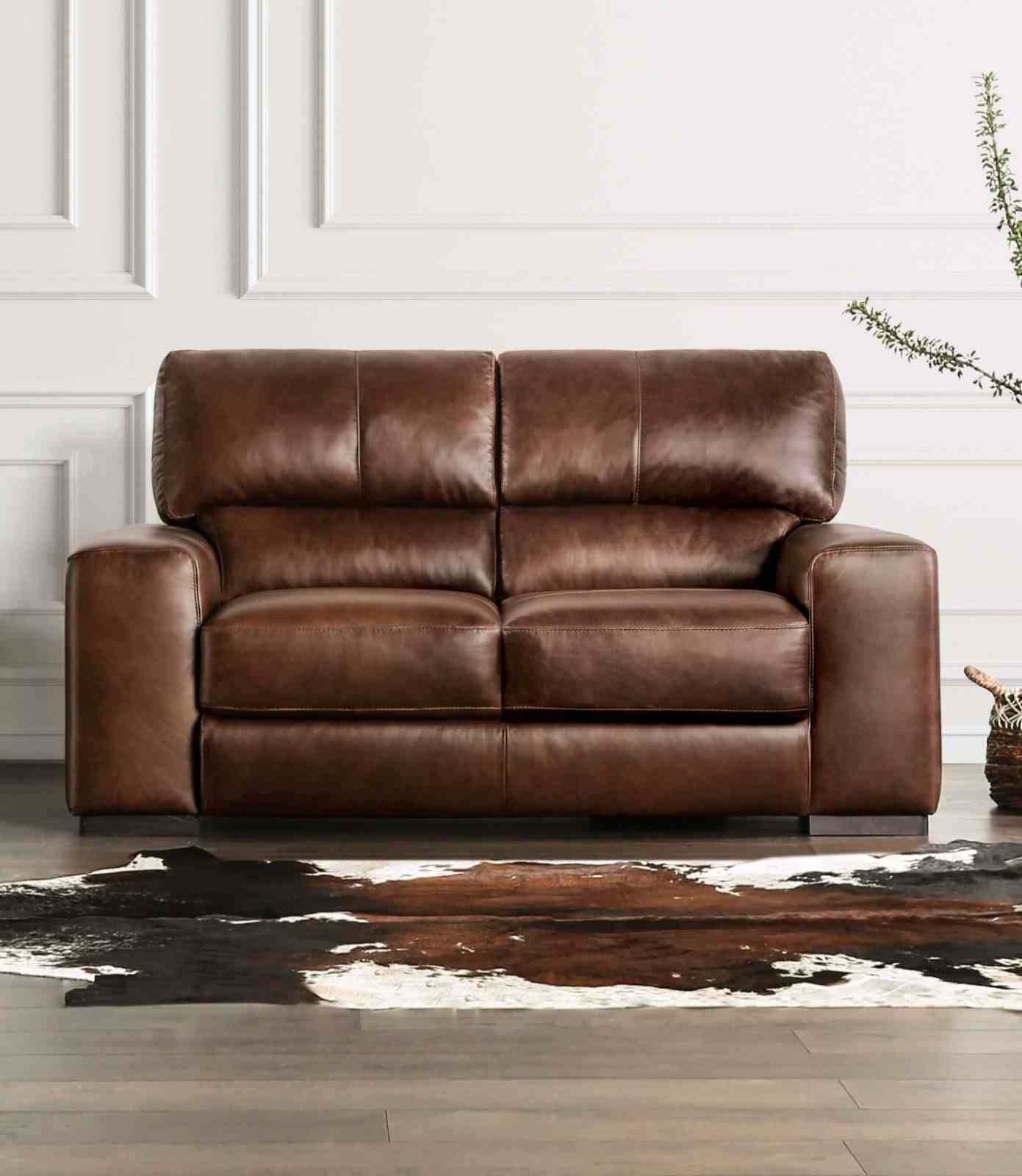 Marsicano Sofa, Cognac