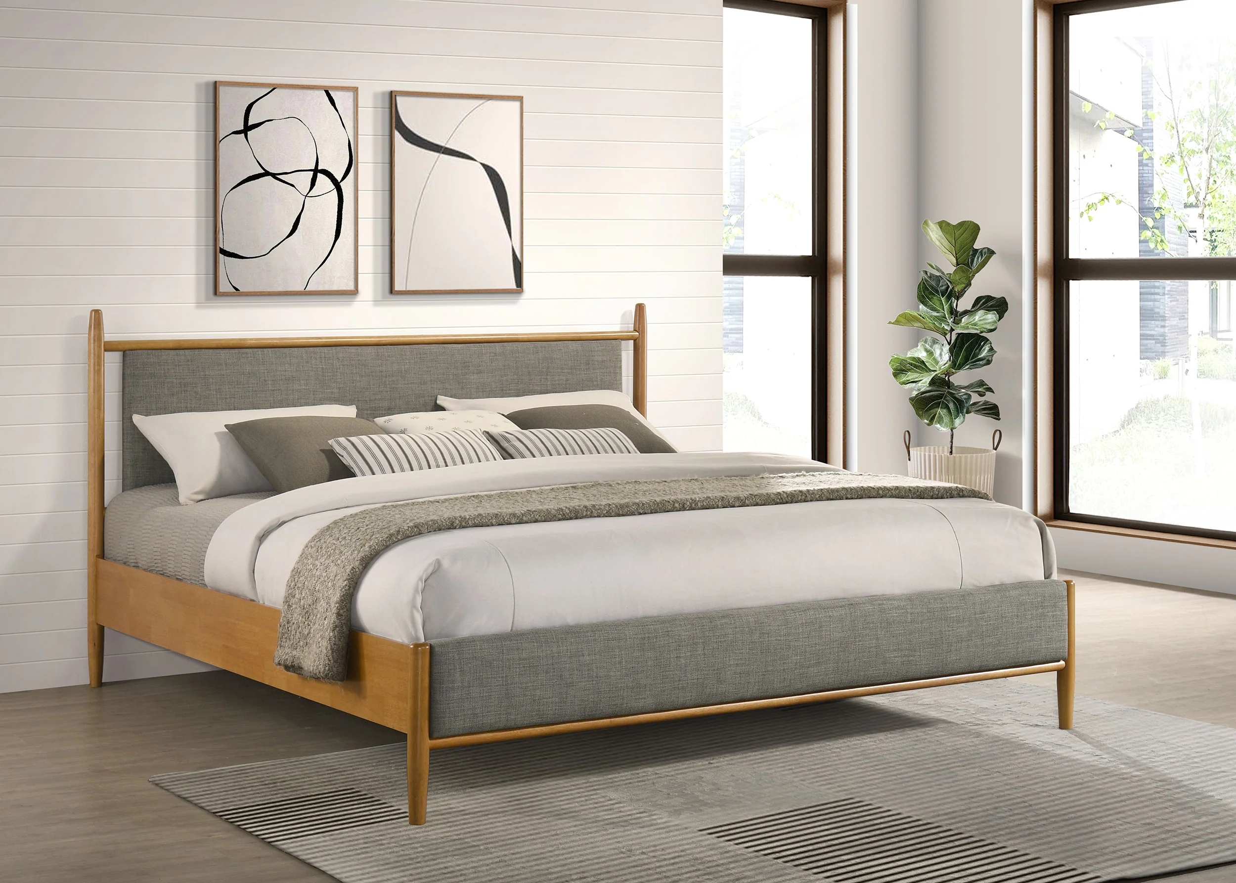 Mason Panel Platform Bed - Image 12