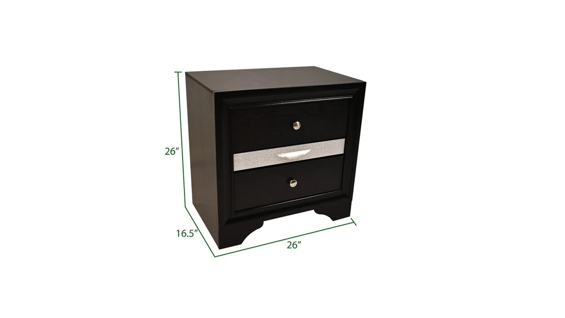 Matrix 4 Pc King Bed Black - Image 14