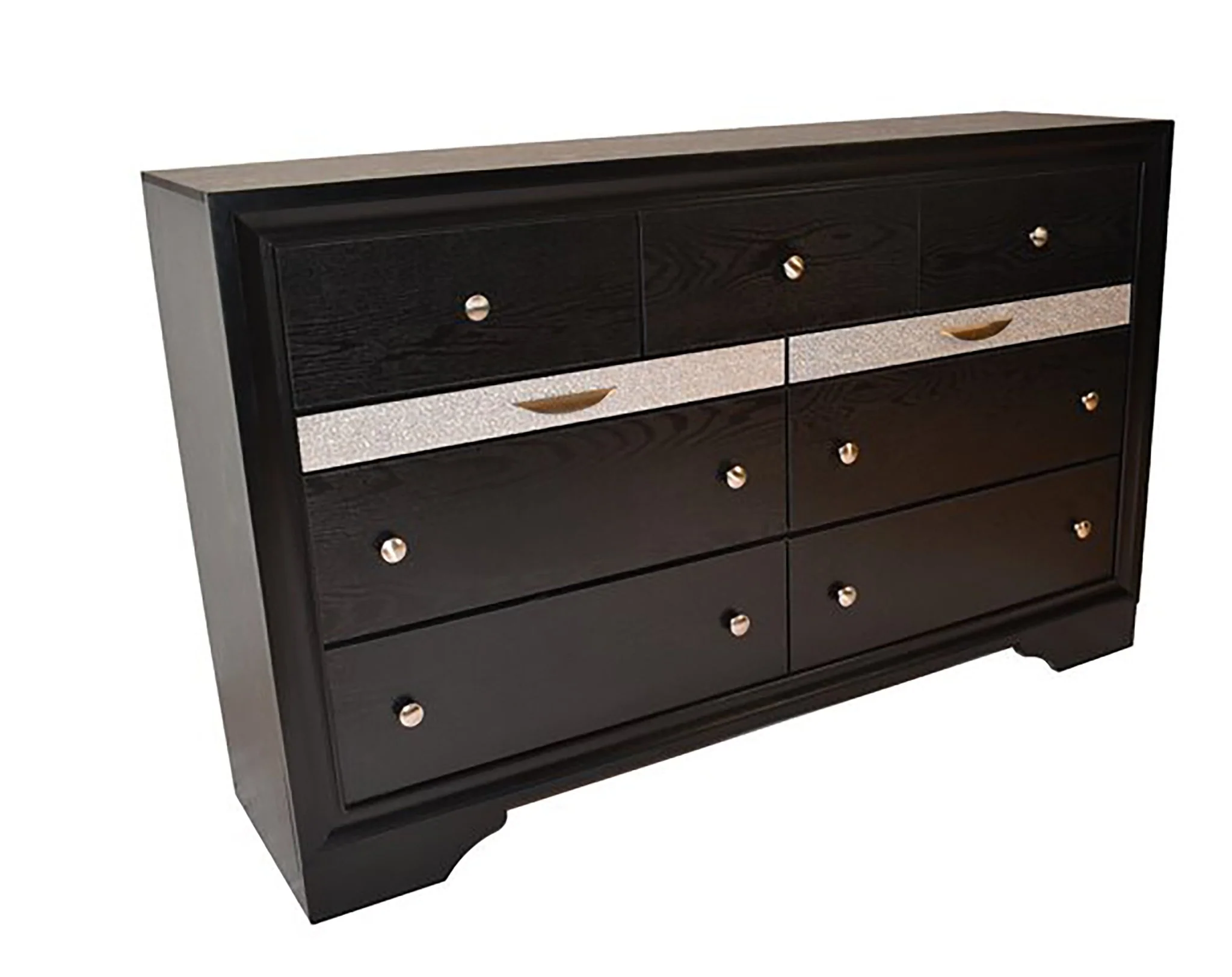 Matrix 4 Pc King Bed Black - Image 6