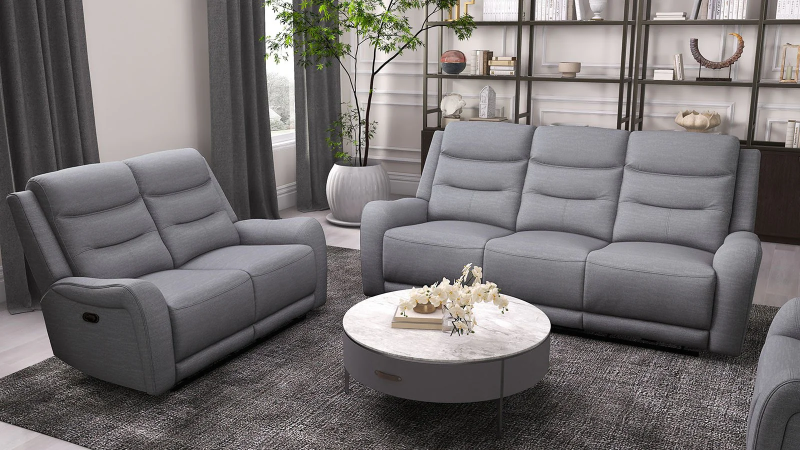 Matthias Sofa, Gray - Image 3