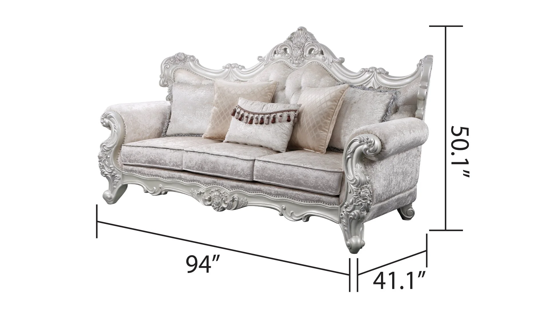 Melrose 3 Pc Living Room set - Image 3