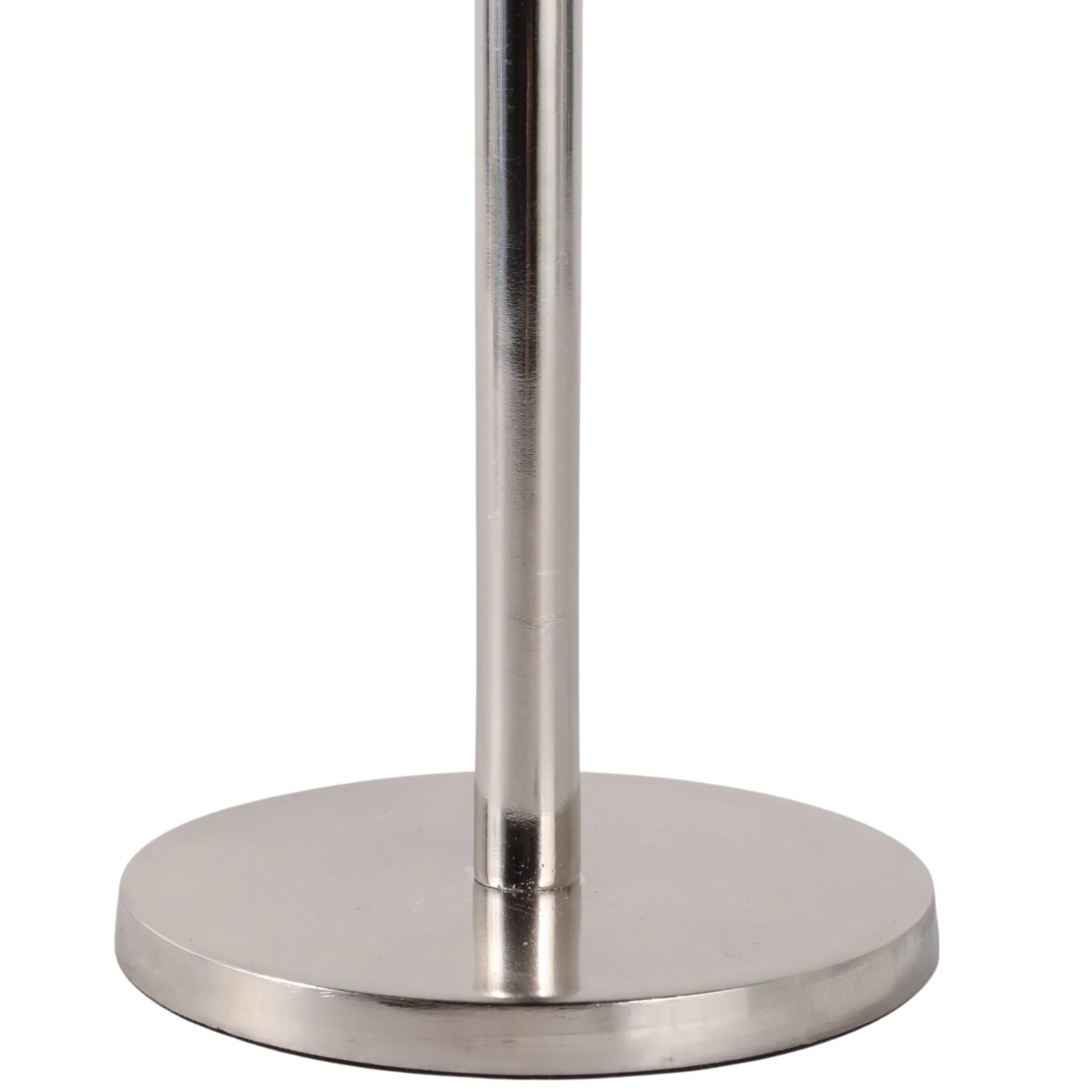 Metal, 11" Taper Candle Holder, Silver - Image 4
