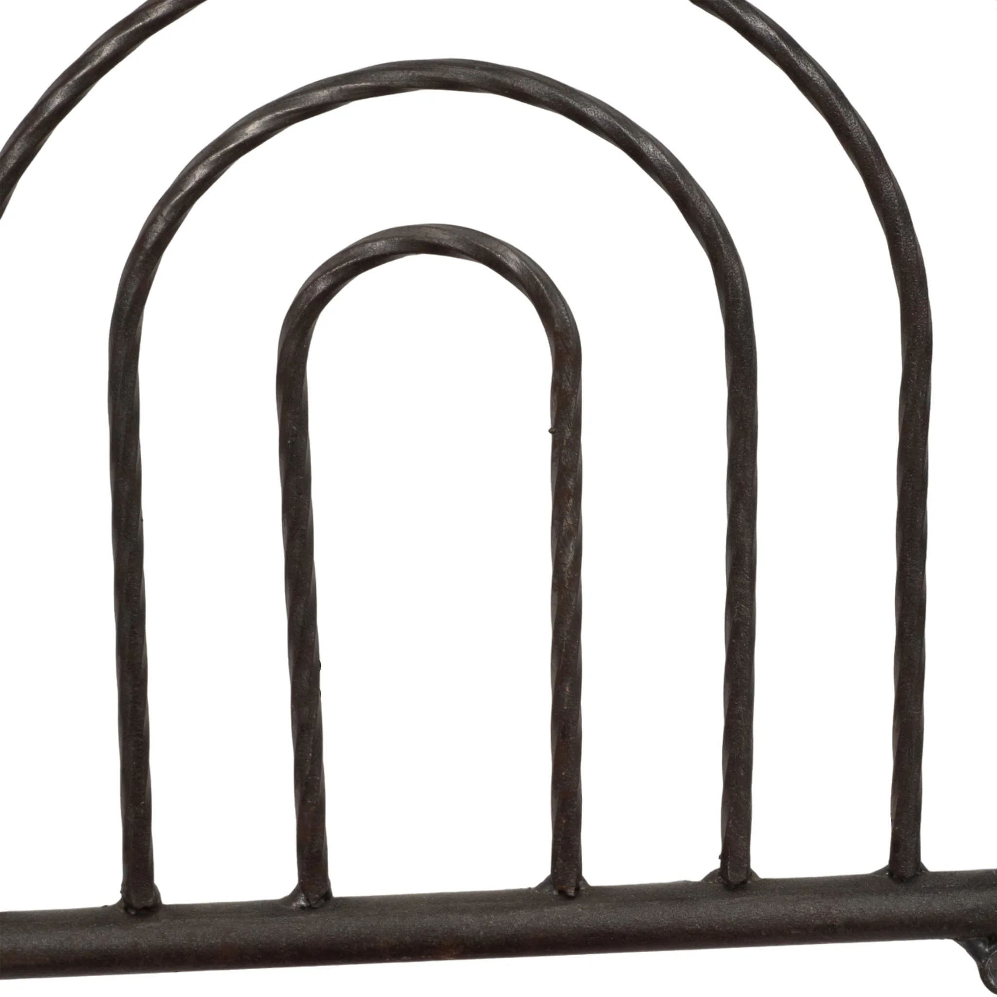 Metal, 11"h Wall Planter, Black/terracotta - Image 6