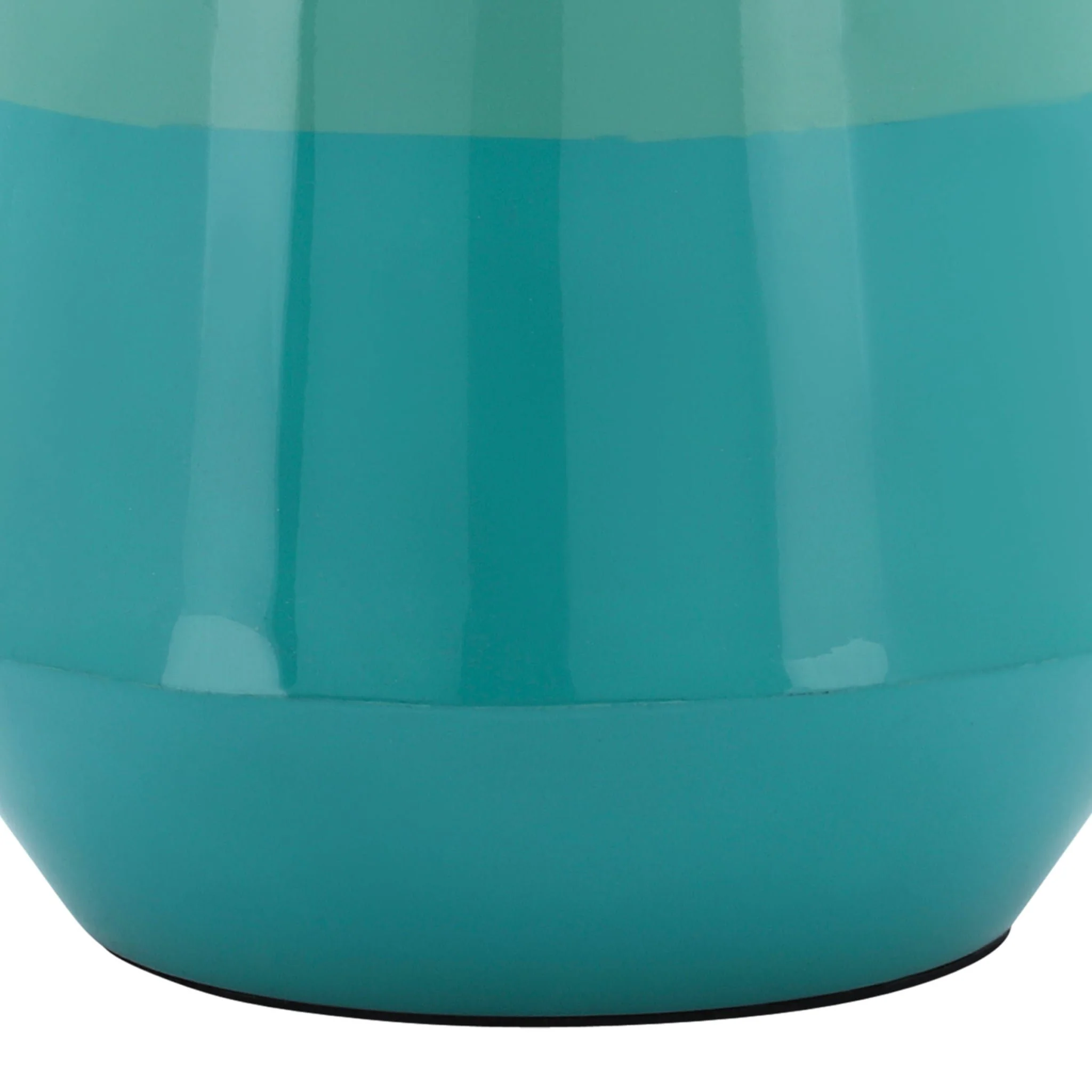 Metal 12" Vessel Vase, Green - Image 6