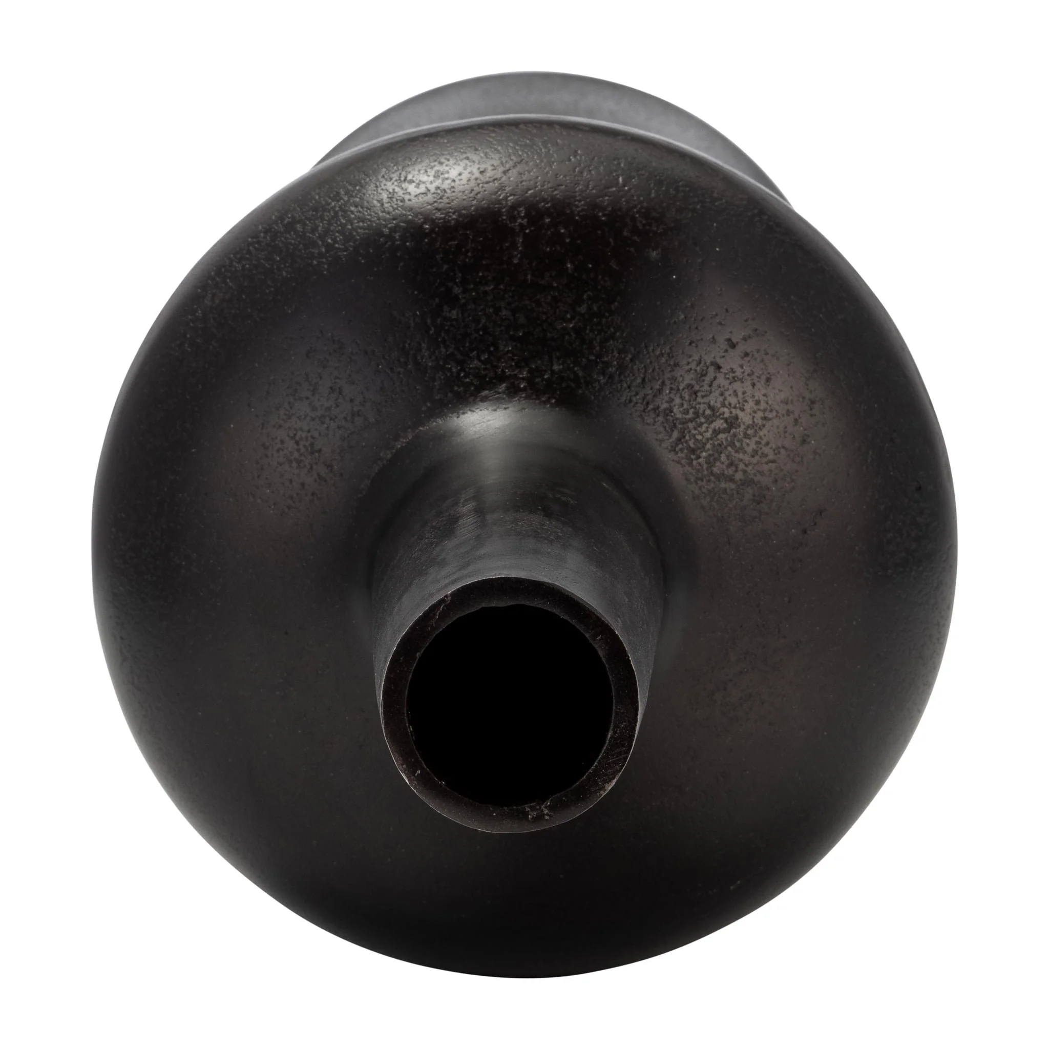 Metal, 22"h Vintage Vase, Bronze - Image 4