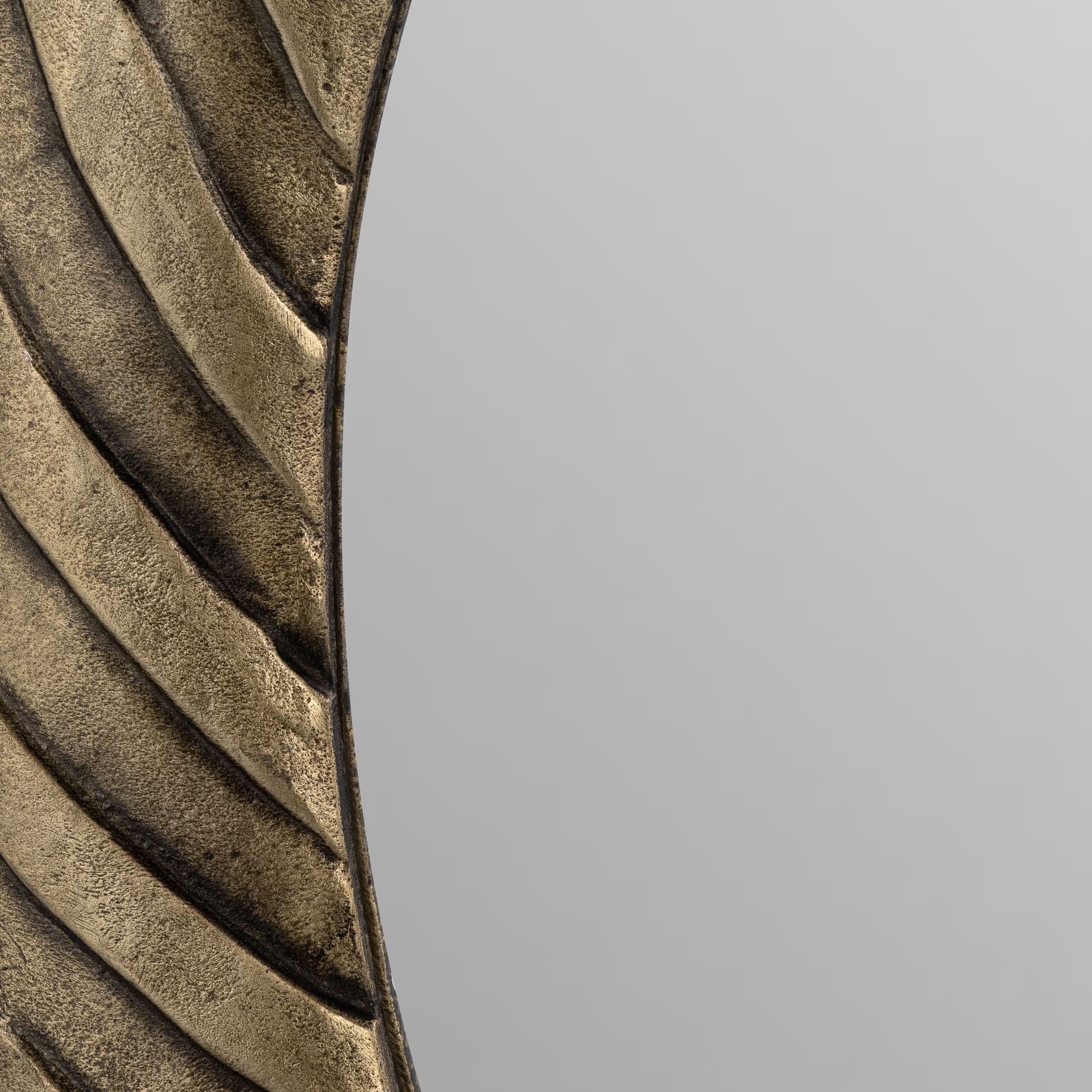 Metal,29",hurricane Pttrn Mirror,bronze - Image 5