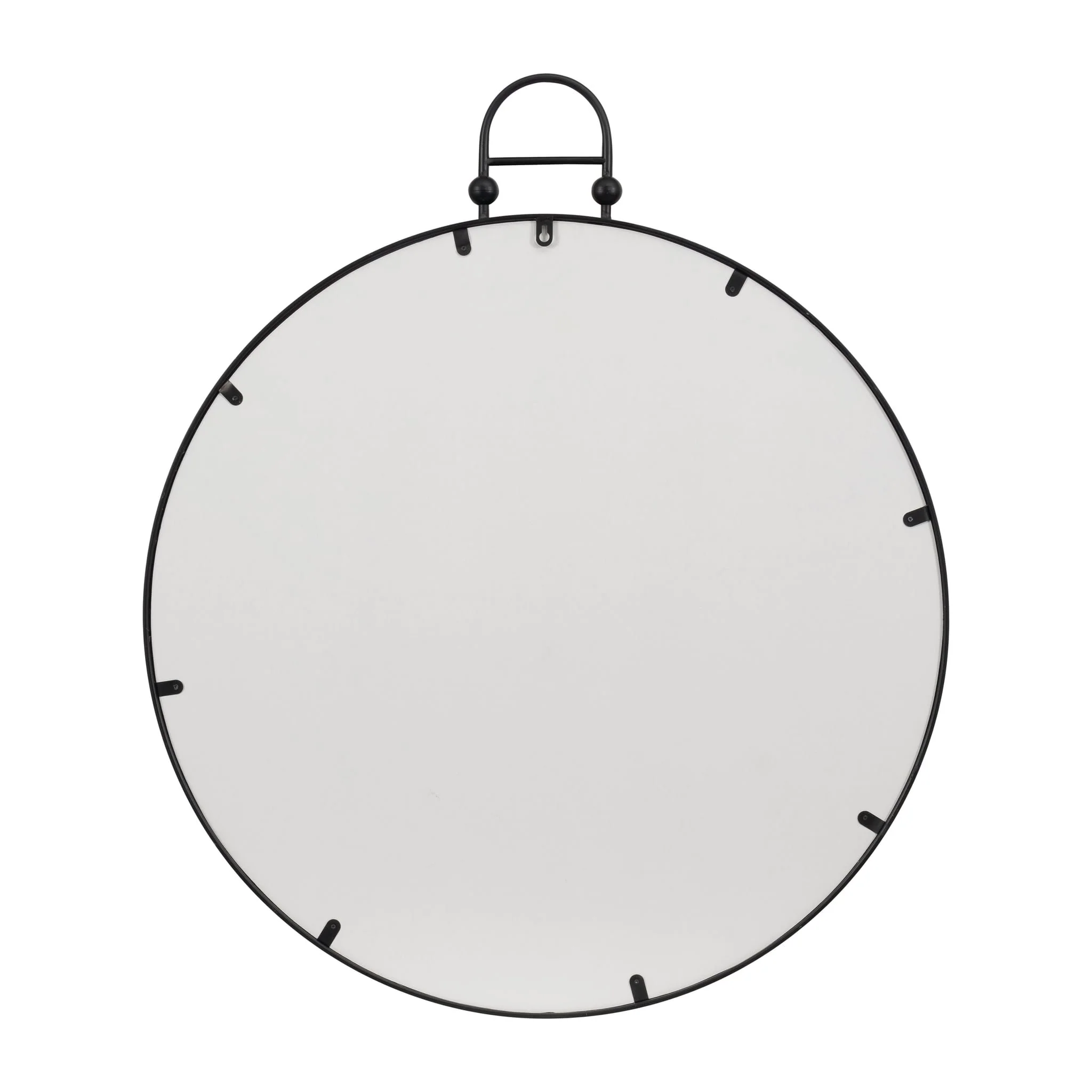 Metal, 31" Mirror Metal Hoop, Black Wb - Image 6