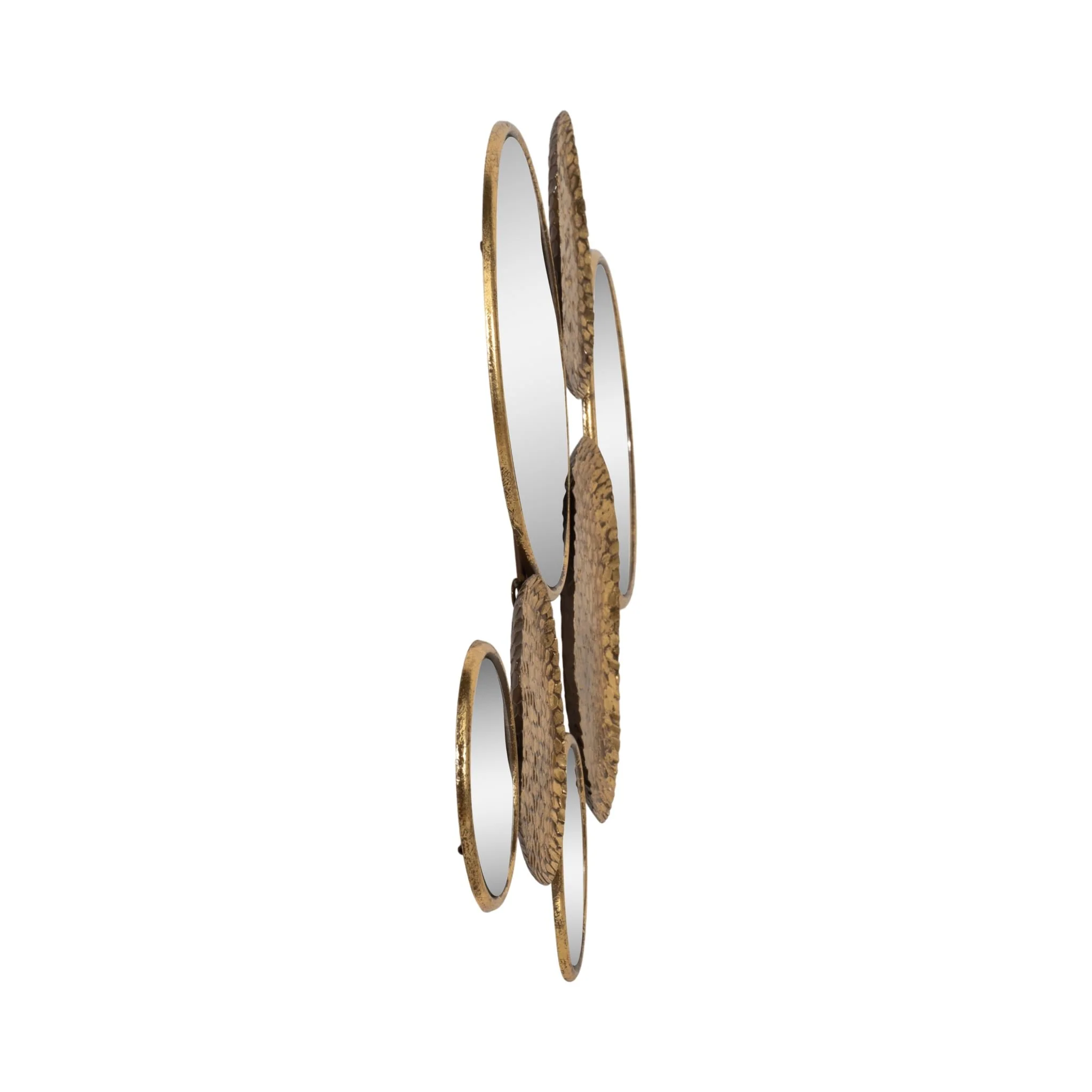 Metal 39" Mirrored Wall Decor,gold, Wb - Image 3