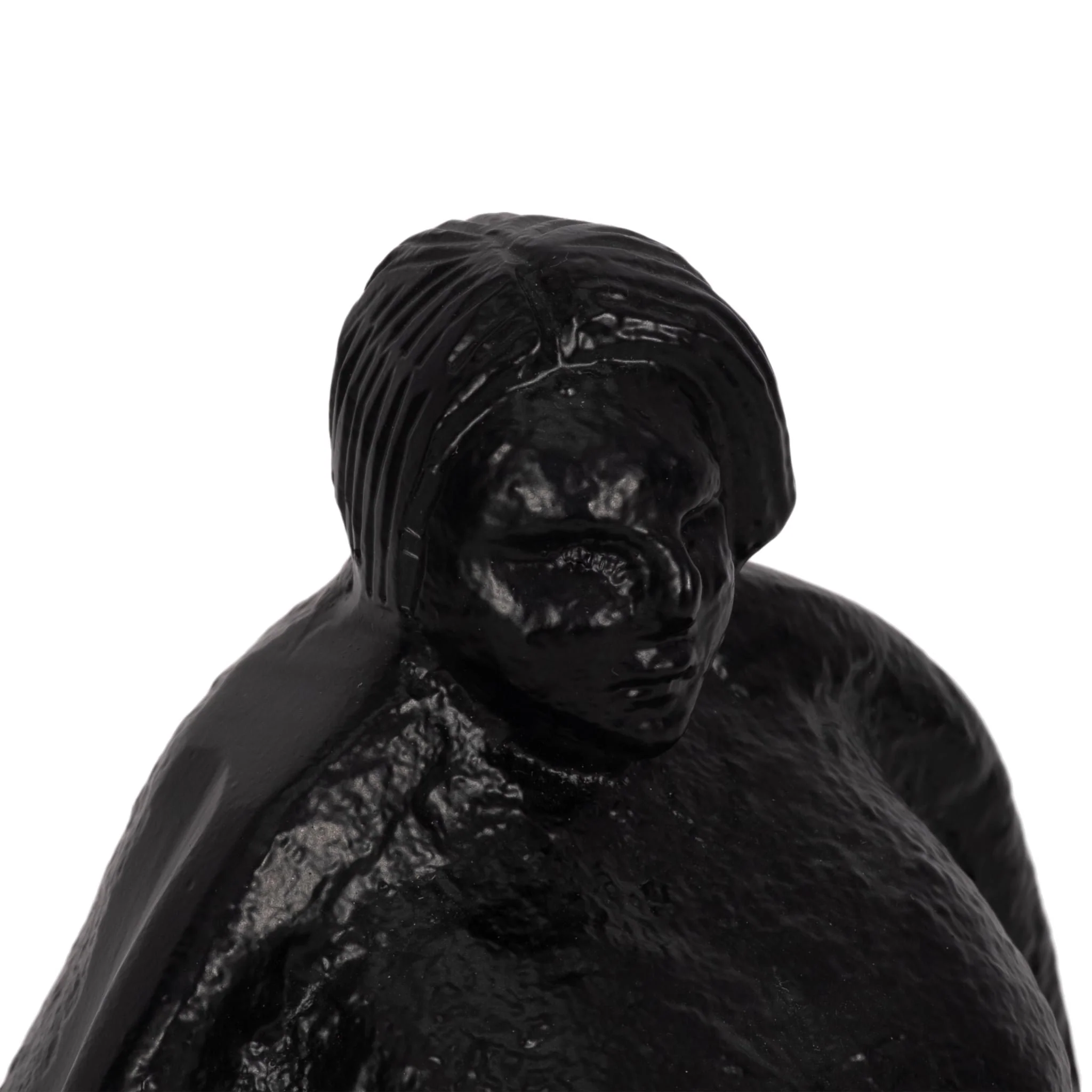 Metal, 5" Full Figured Woman, Black - Image 5