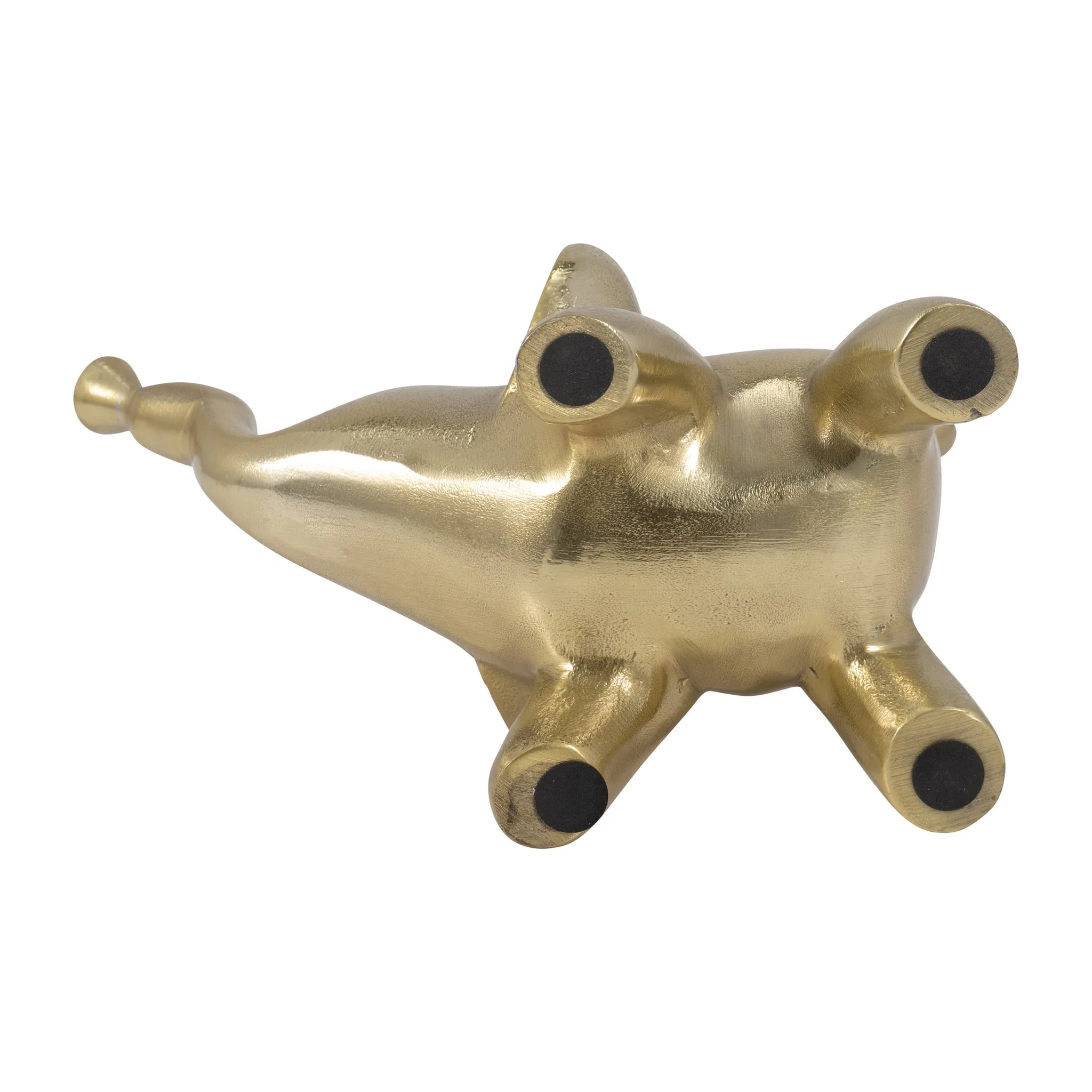 Metal, 6" Decorative Baloon Elephant. Gold - Image 6