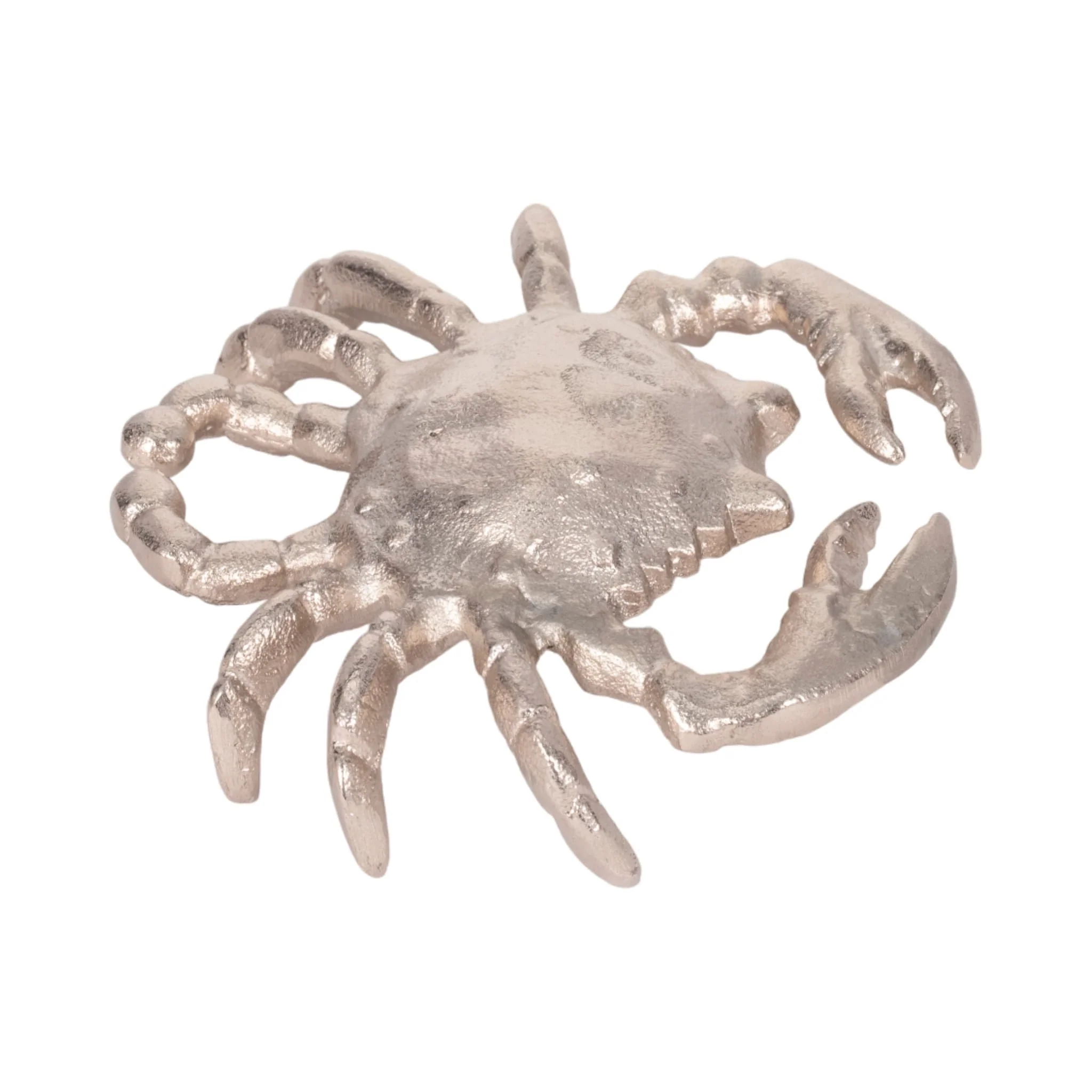 Metal, 7" Crab Deco Silver - Image 3