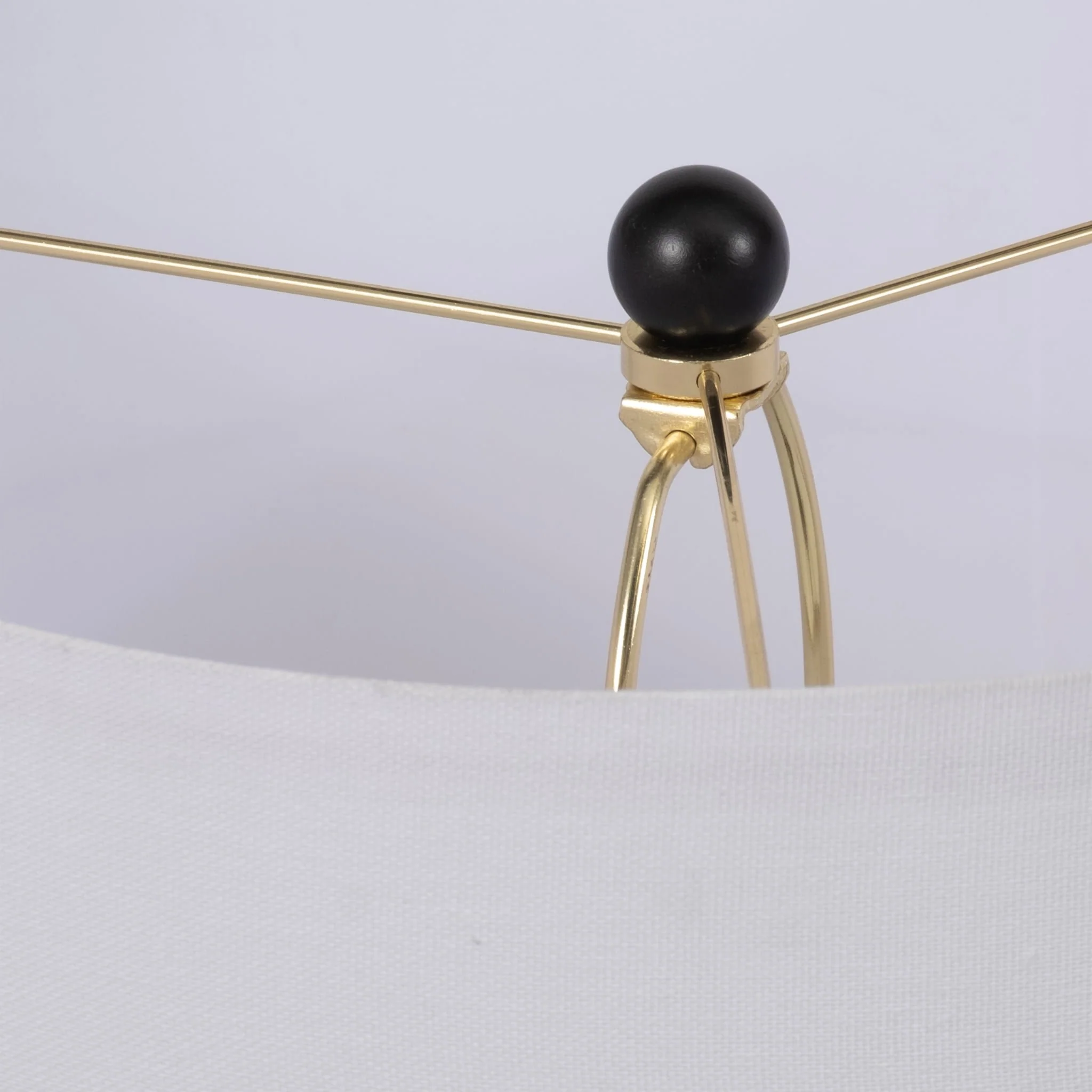 Metal,s/3,23/60"h,table&floor Tripod Lamps,blk - Image 5