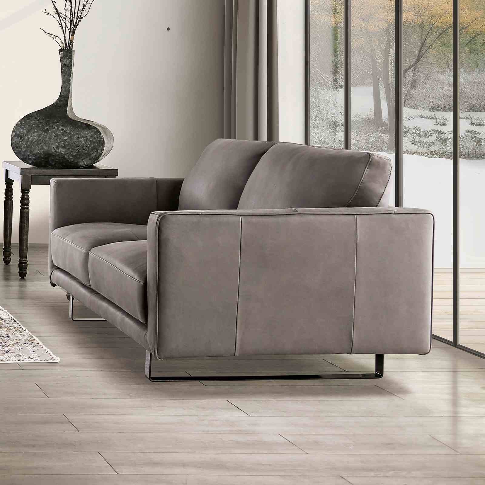 Mezzanotte Loveseat, Gray