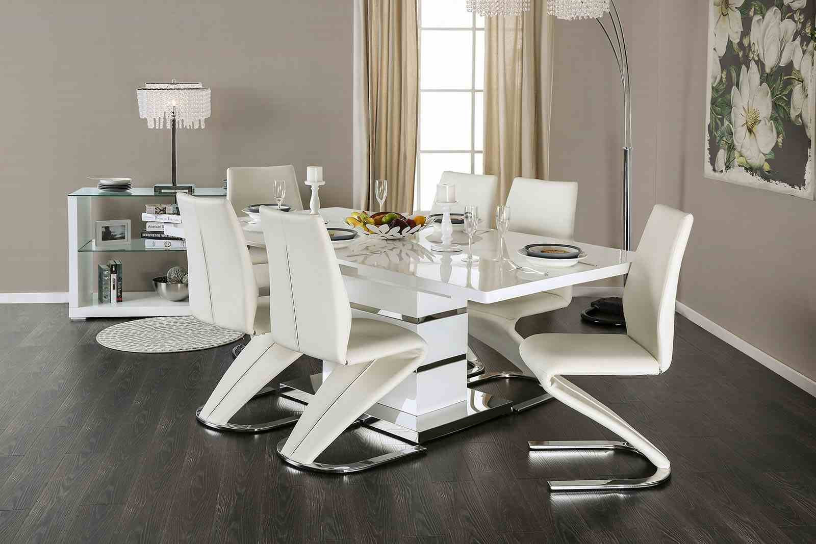 Midvale Dining Table, White
