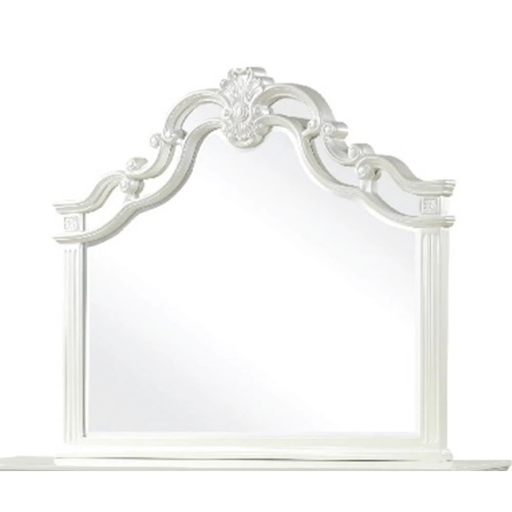 Milan Queen 4 Pc Bedroom Set White - Image 9