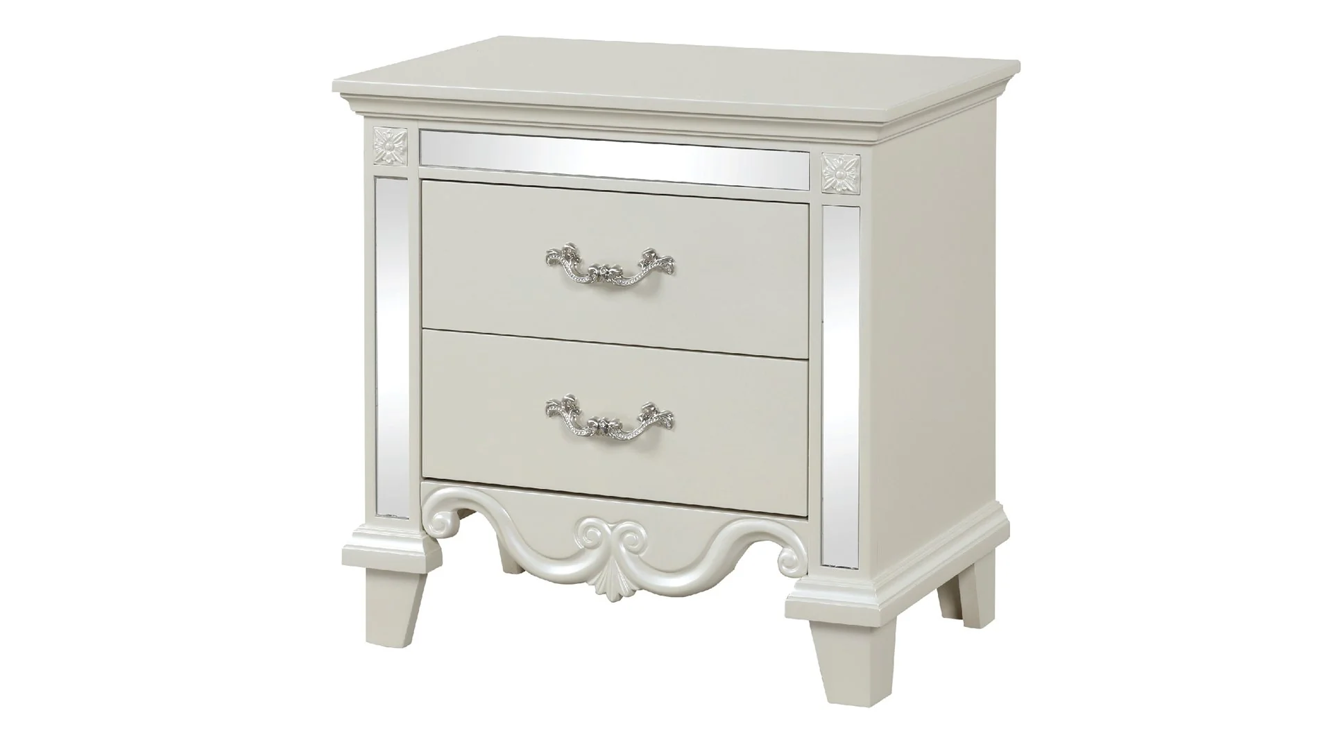 Milan Queen 5 Pc Bedroom Set White - Image 14