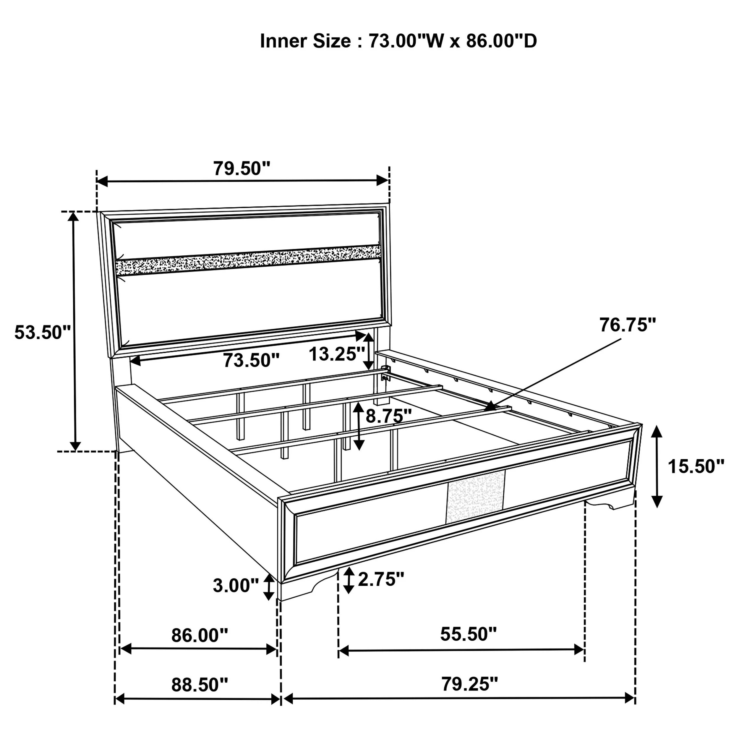 Miranda Panel Bed - Image 26