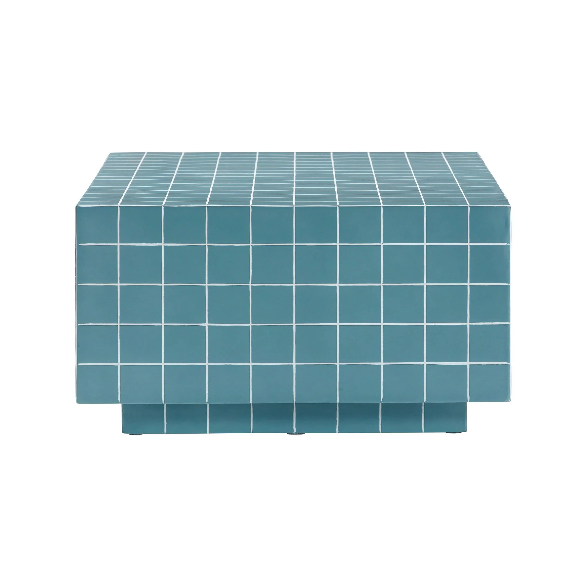 Mixie Blue Tile Indoor / Outdoor Coffee Table - Image 4