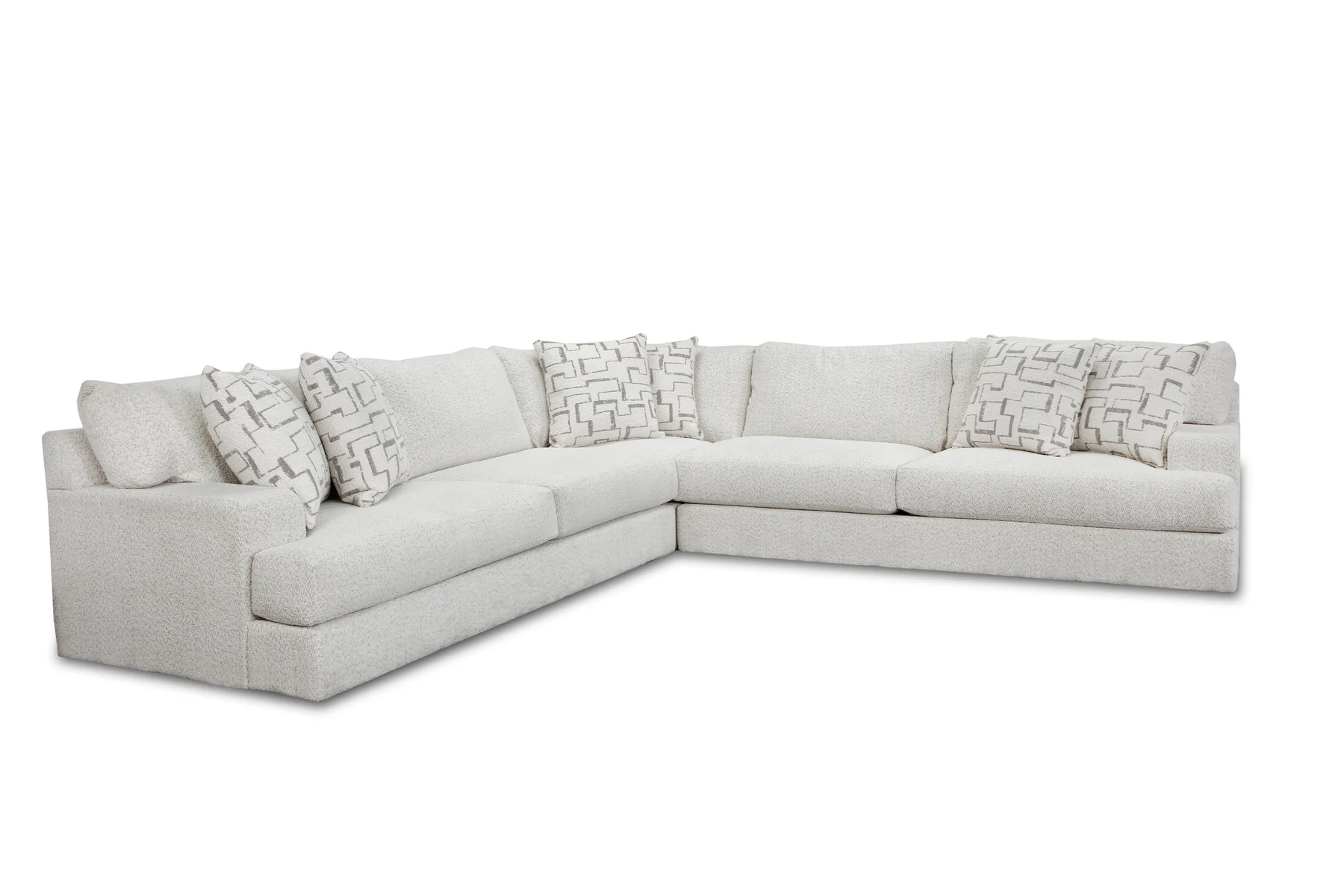 MOD #305 L shape Sectional 3pc Victoria Keyboard - Image 4