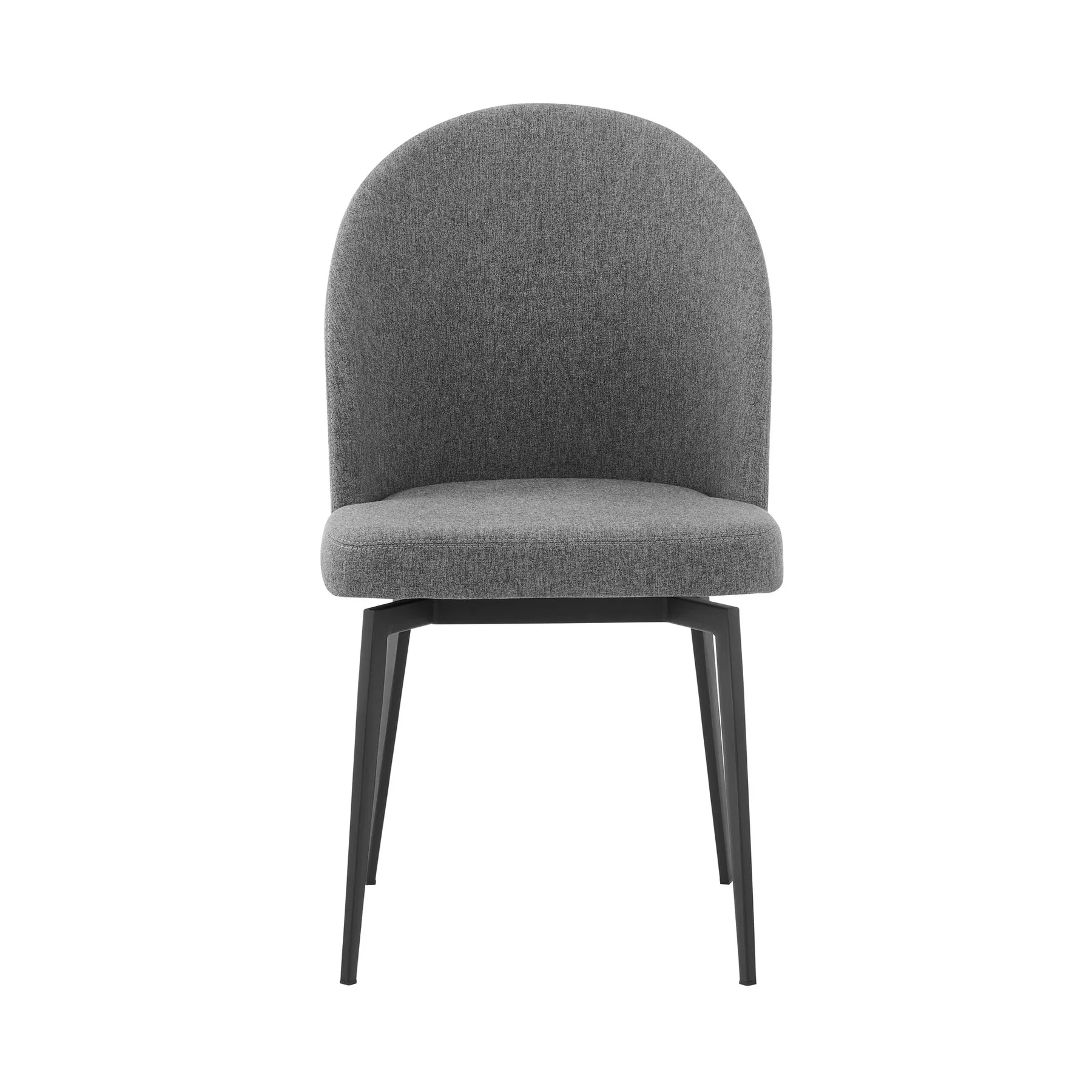 Modena Sunny 5 Piece Dining Set with Gray Fabric Chairs - Image 9