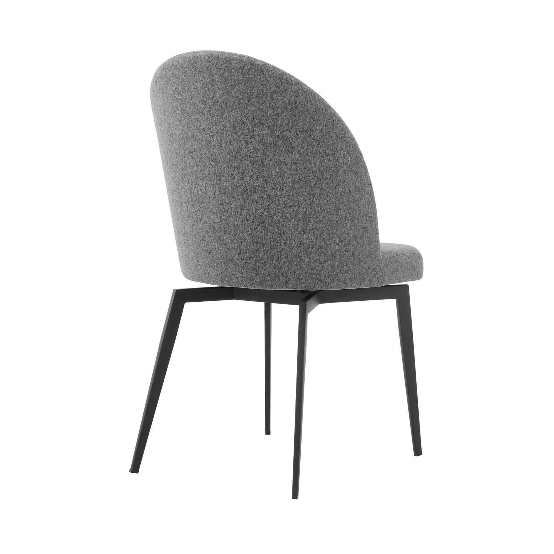 Modena Sunny 7 Piece Dining Set with Gray Fabric Chairs - Image 10
