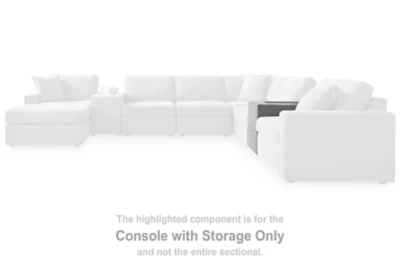 Modmax Balanced Sectional with Audio and Storage Consoles - Image 14