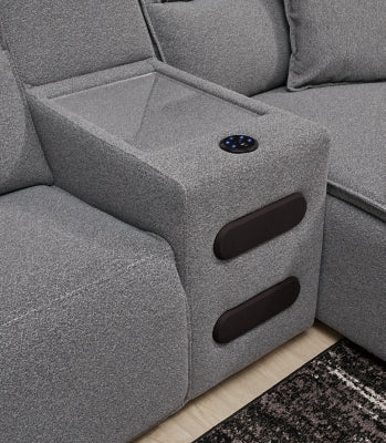 Modmax Power Reclining Sectional with Chaise - Image 16