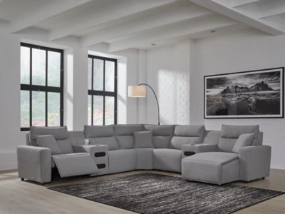Modmax Power Reclining Sectional with Chaise - Image 67