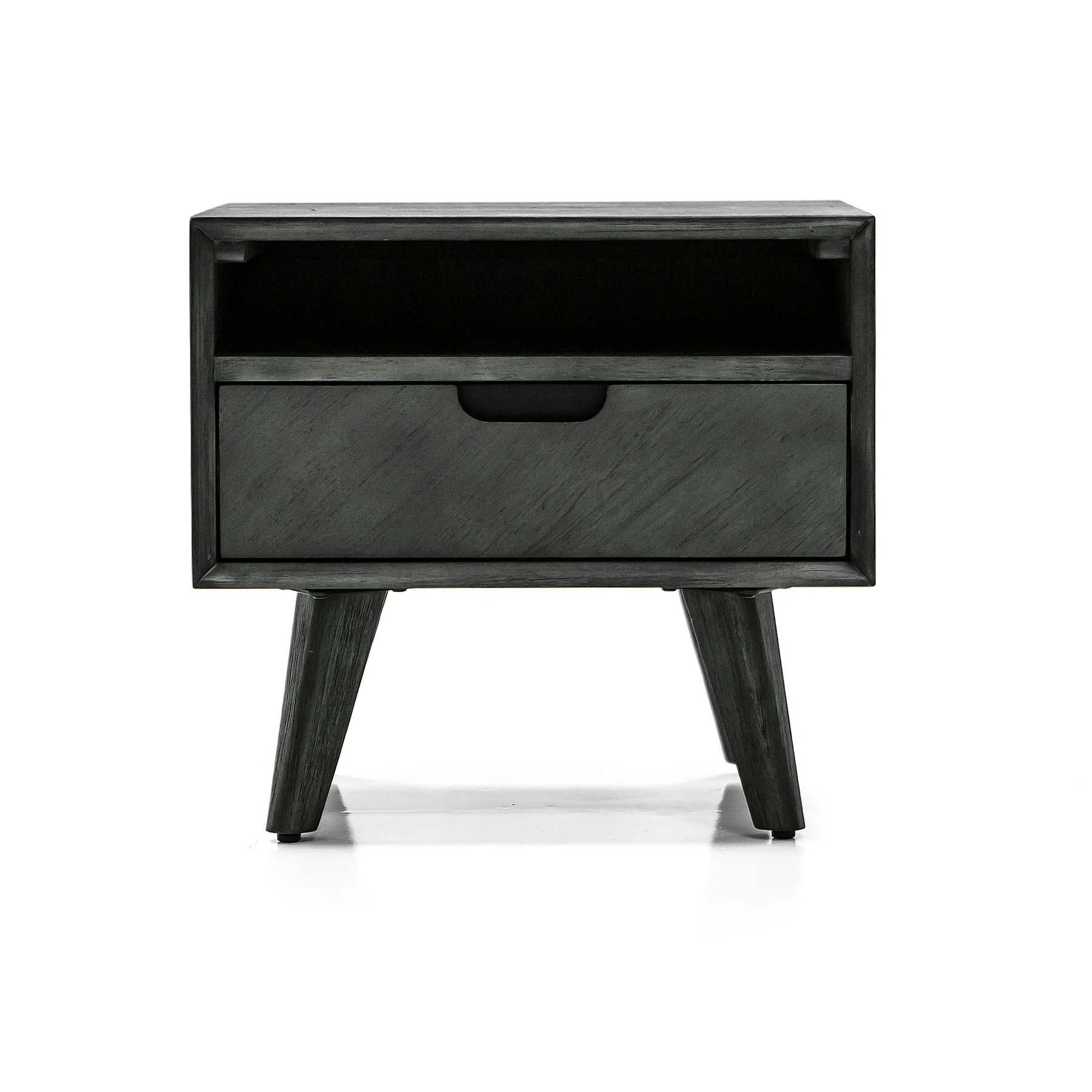 Mohave 3 Piece Acacia King Bed and Nightstands Bedroom Set - Image 4