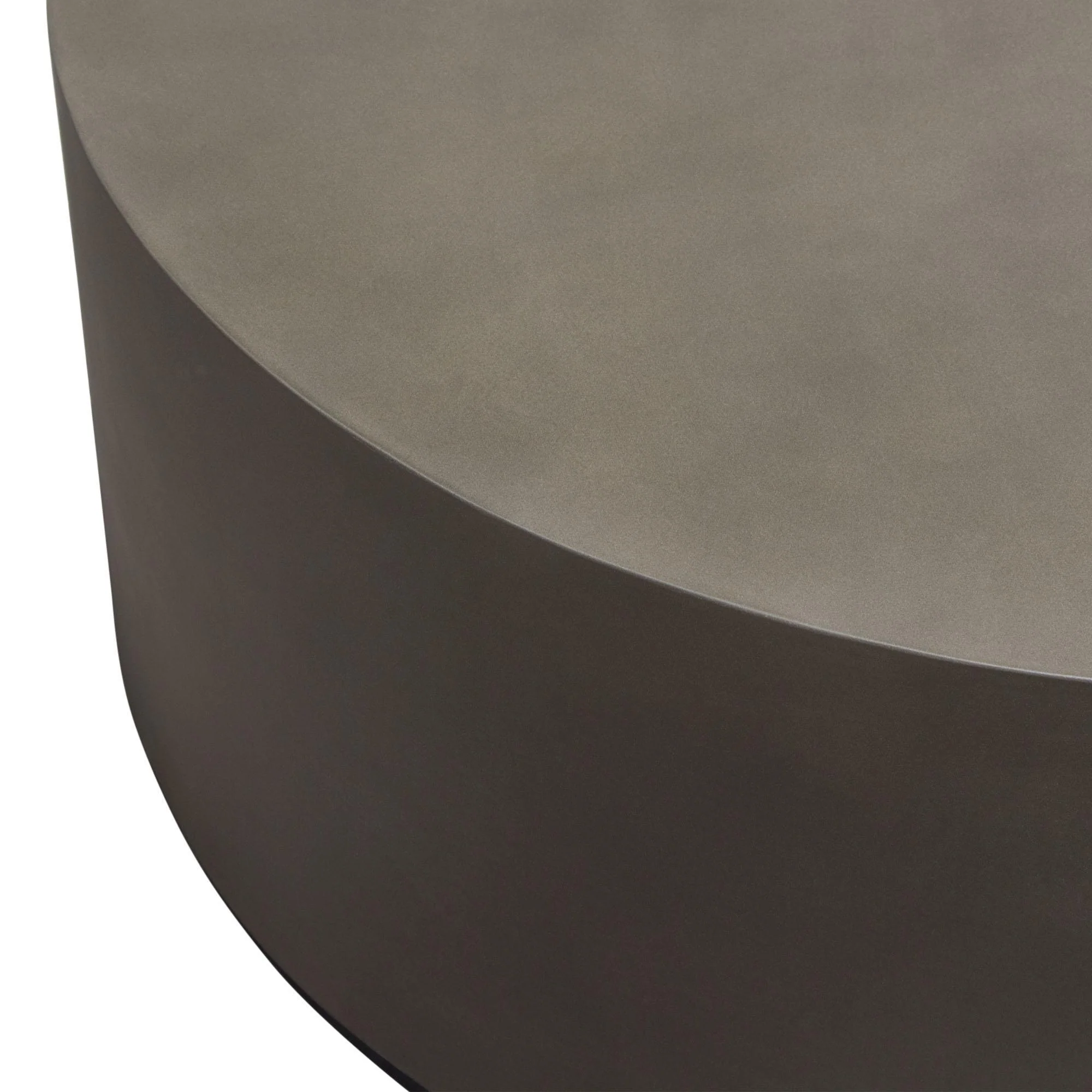 Montage Round Natural Cement Cocktail Table by Diamond Sofa - Image 5