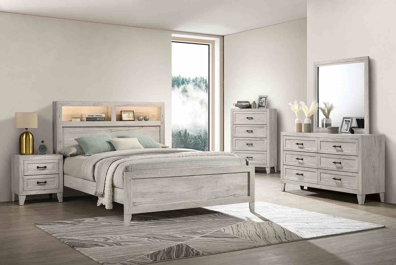 Mysen Dresser, White Wash - Image 2