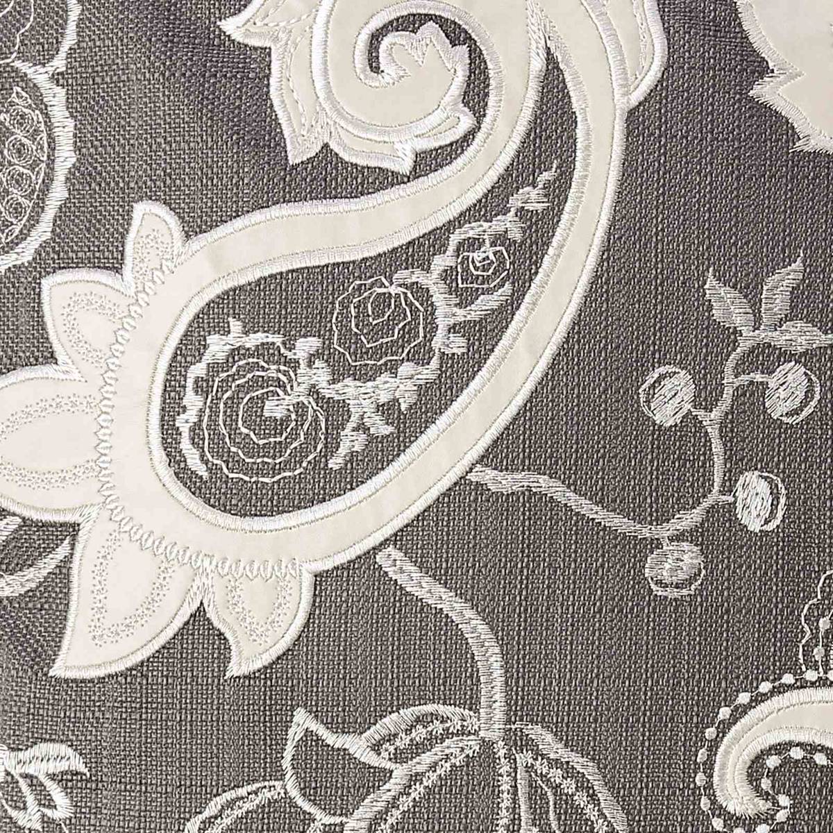 Nana 20" X 20" Pillow, Gunmetal (2/CTN) - Image 2
