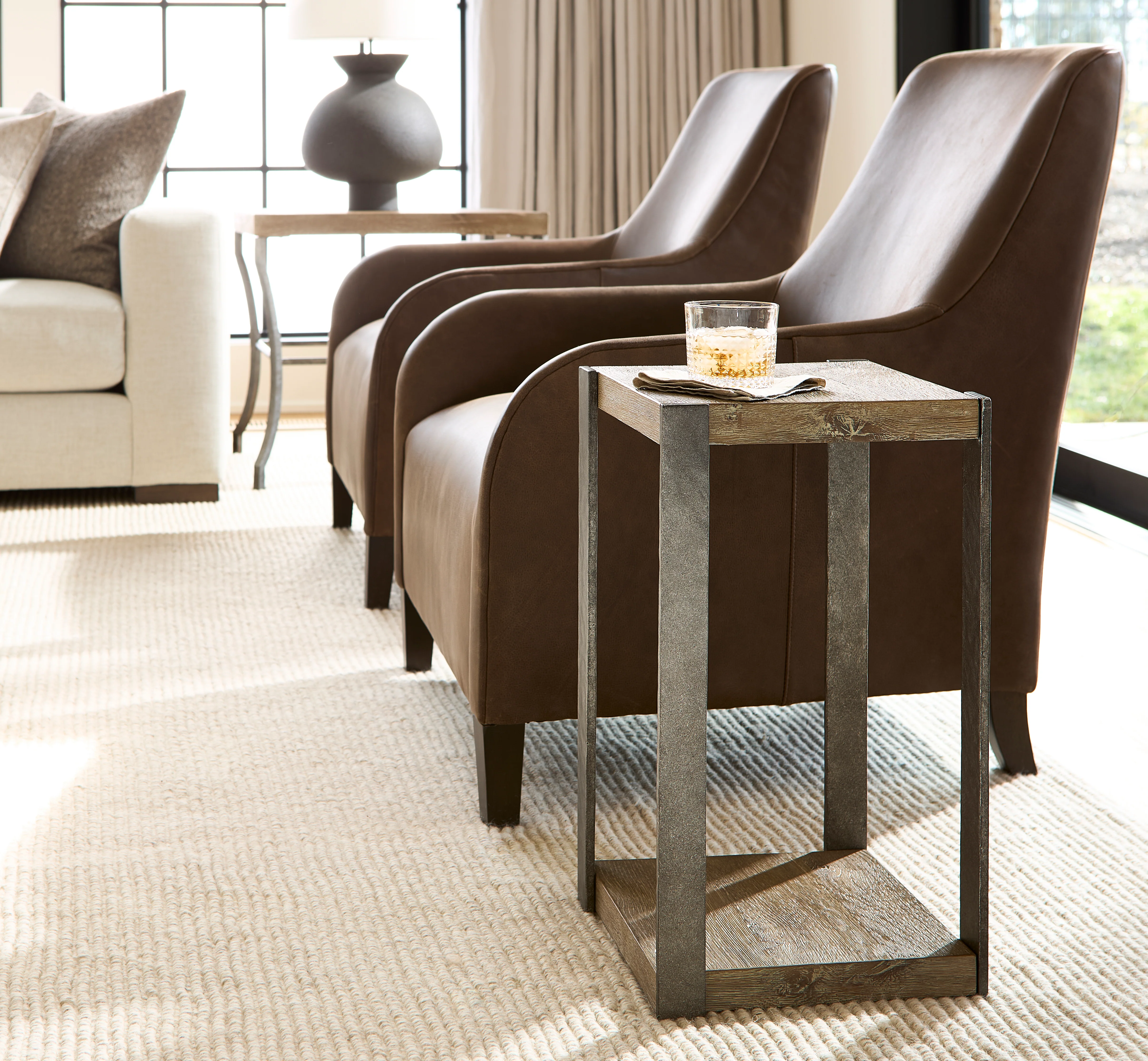 Naomi Leather Chair - Image 6