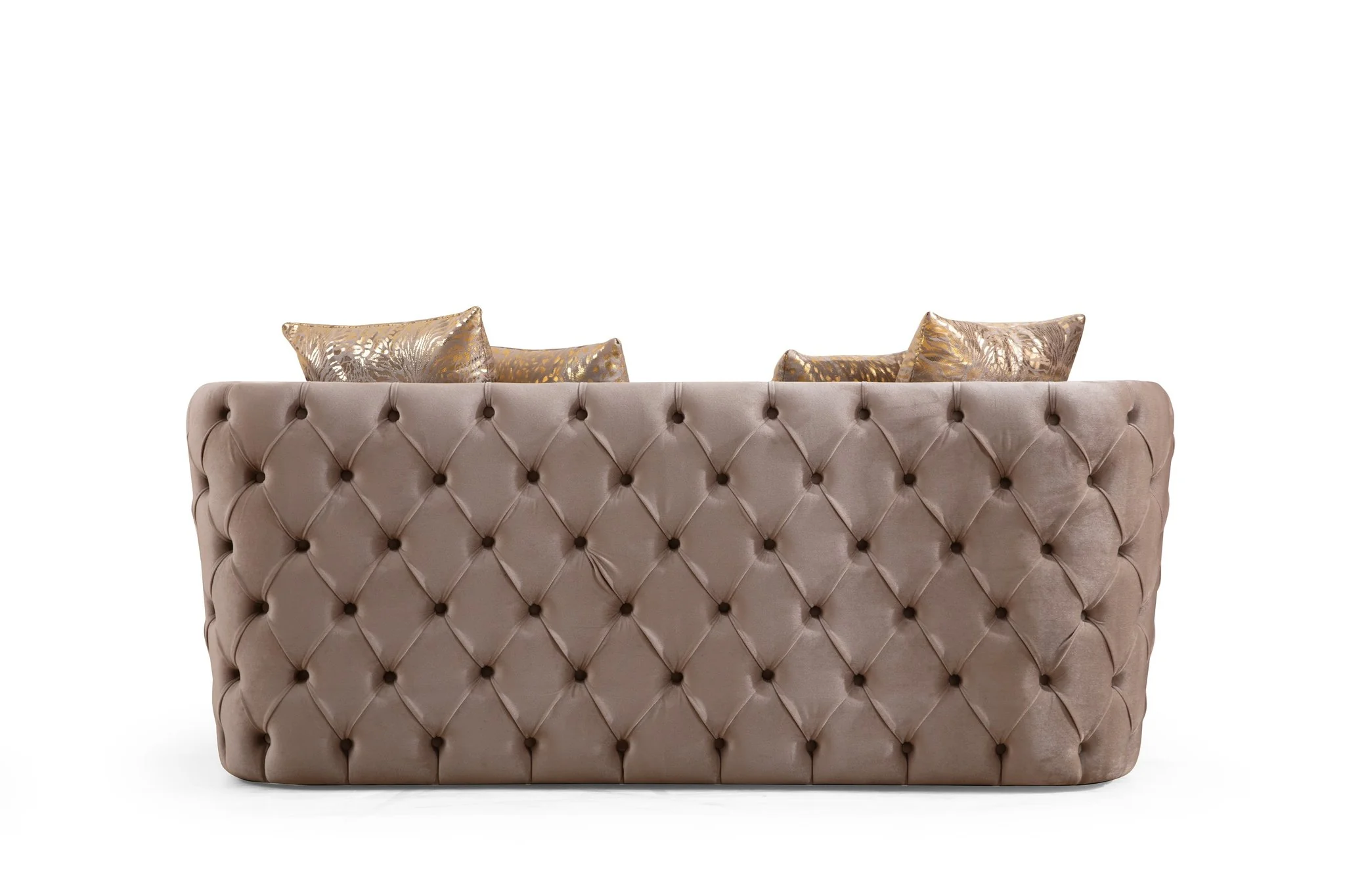 Naomi Loveseat Taupe - Image 3