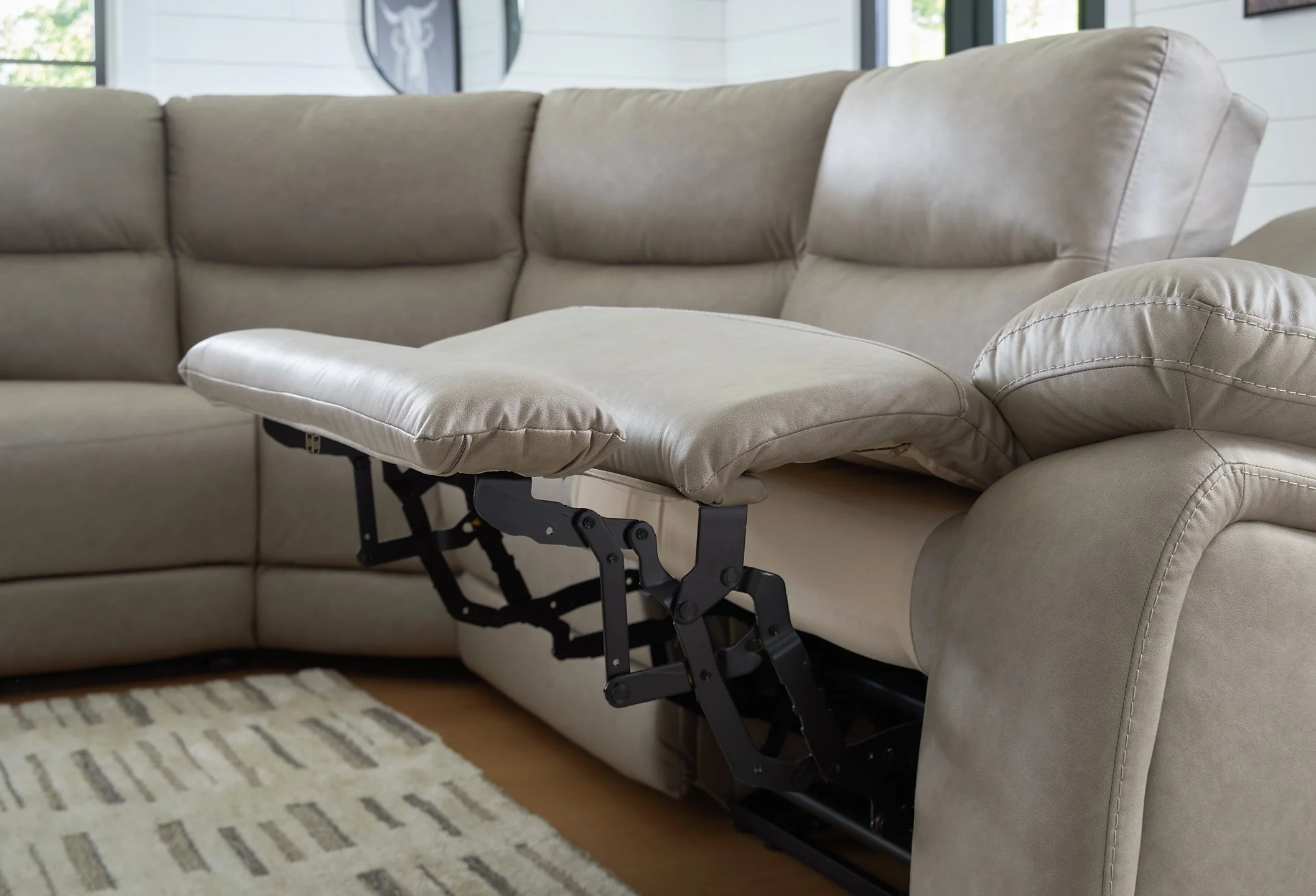 Narwhal Place Reclining Sectional with Storage Console - Image 6