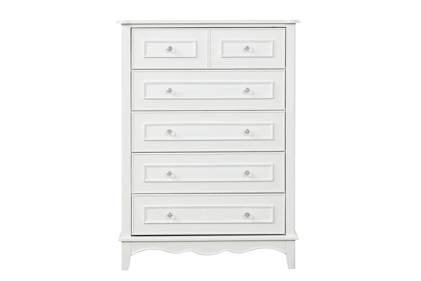 Naucalpan Chest w/ Bottom Drawer Cedar, White - Image 4