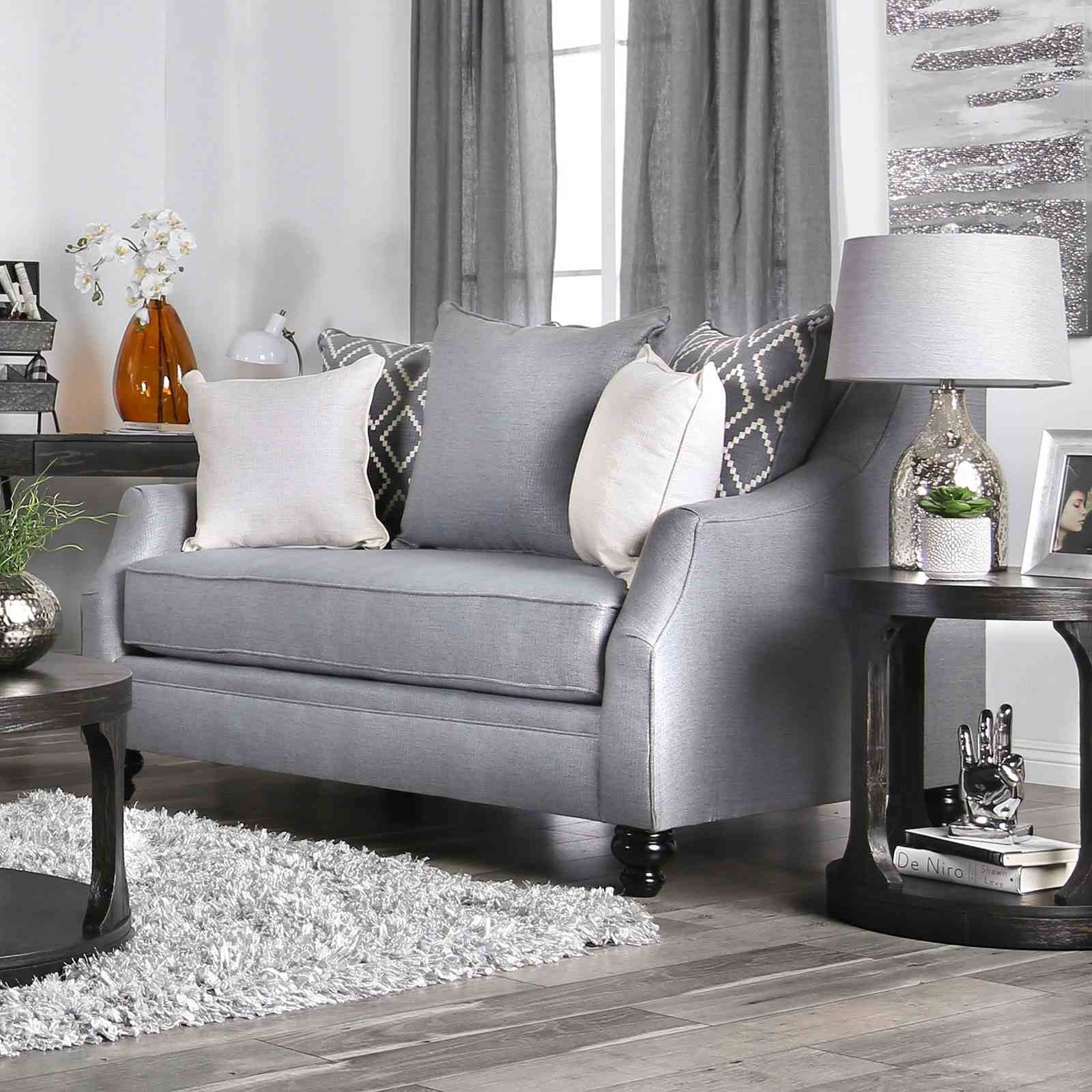 Nefyn Loveseat, Gray