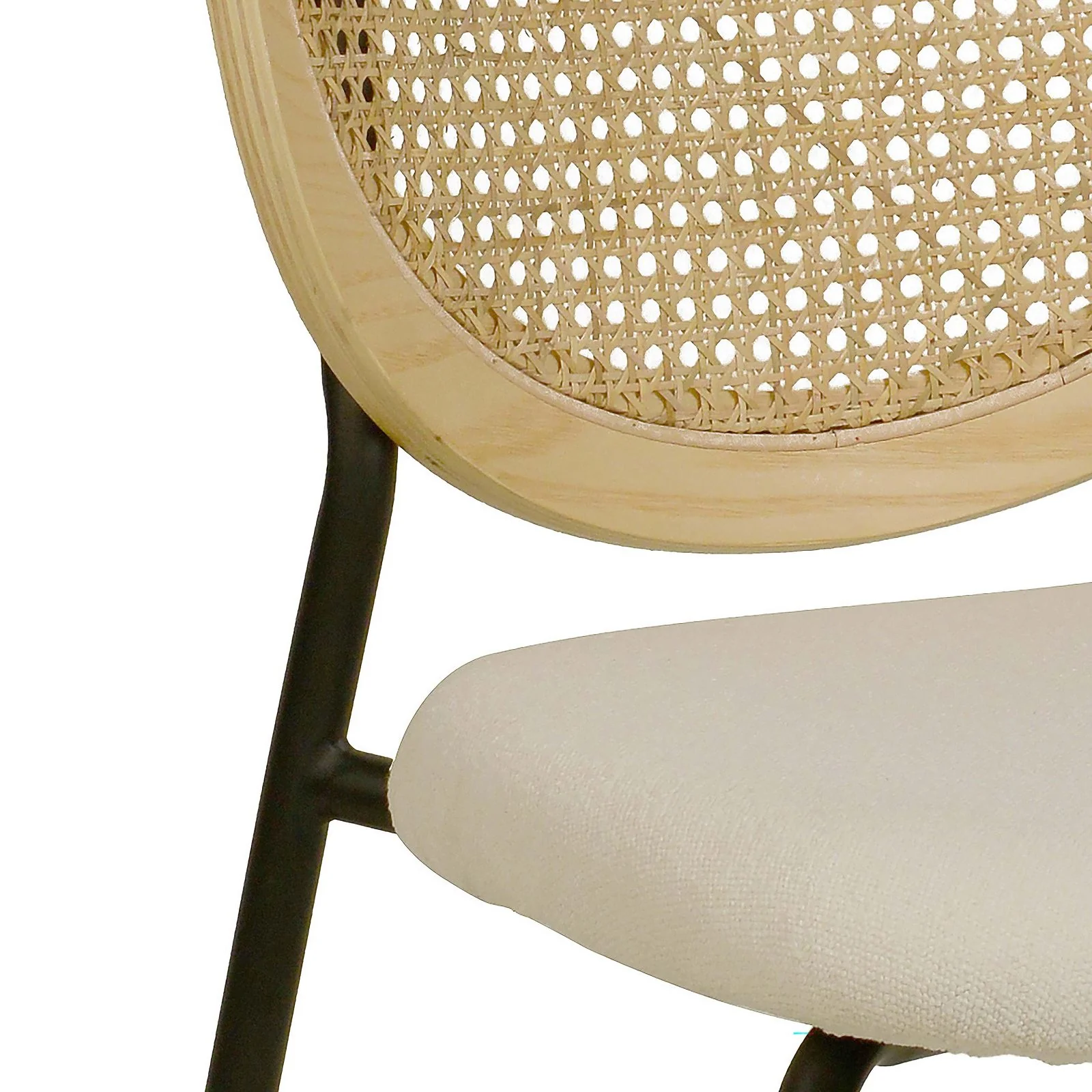 Nessie Natural Rattan Dining Chair - Set of 2 - Image 6