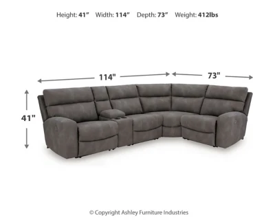 Next-Gen DuraPella Power Reclining Sectional - Image 33