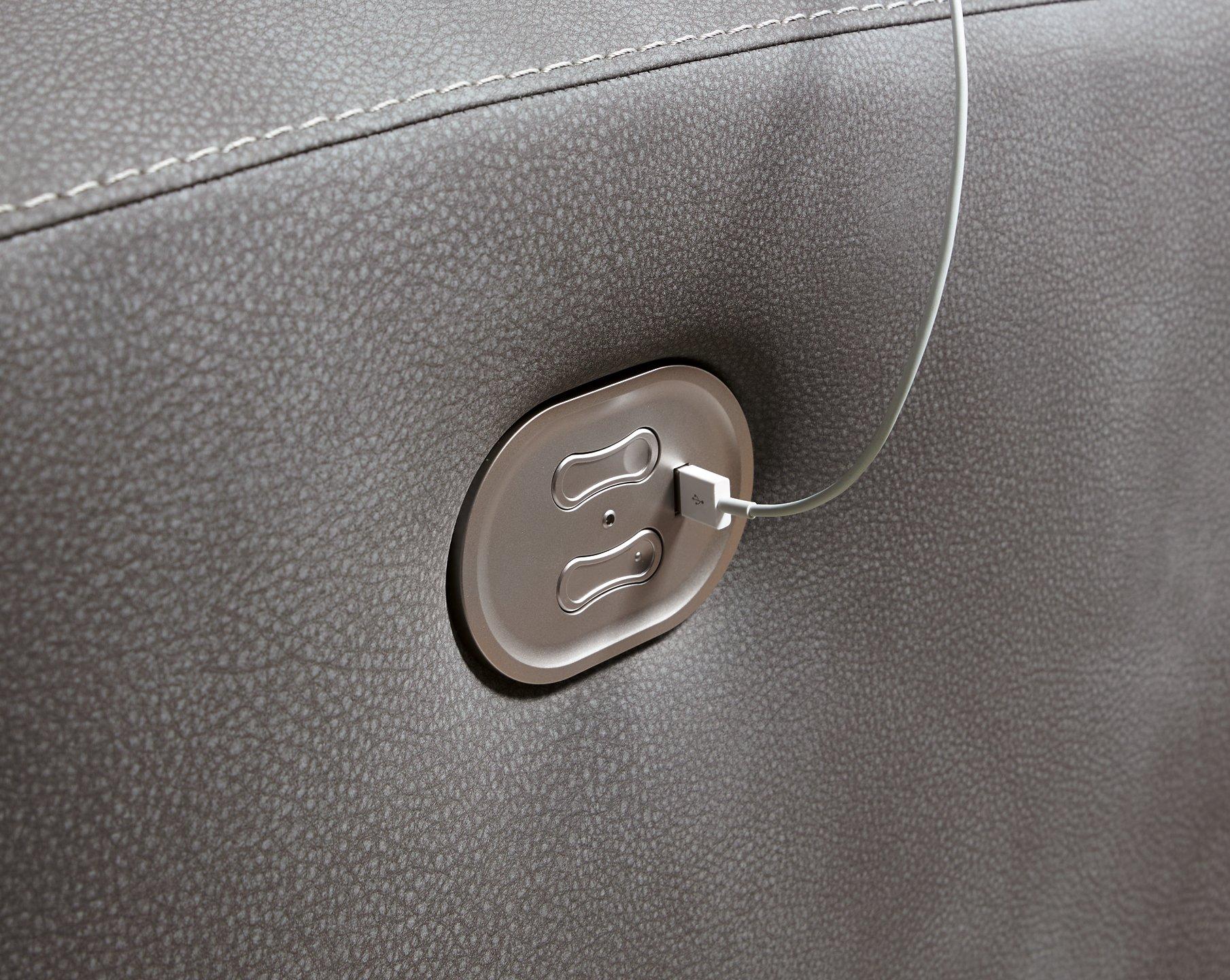 Next-Gen DuraPella Power Reclining Sectional Loveseat - Image 5